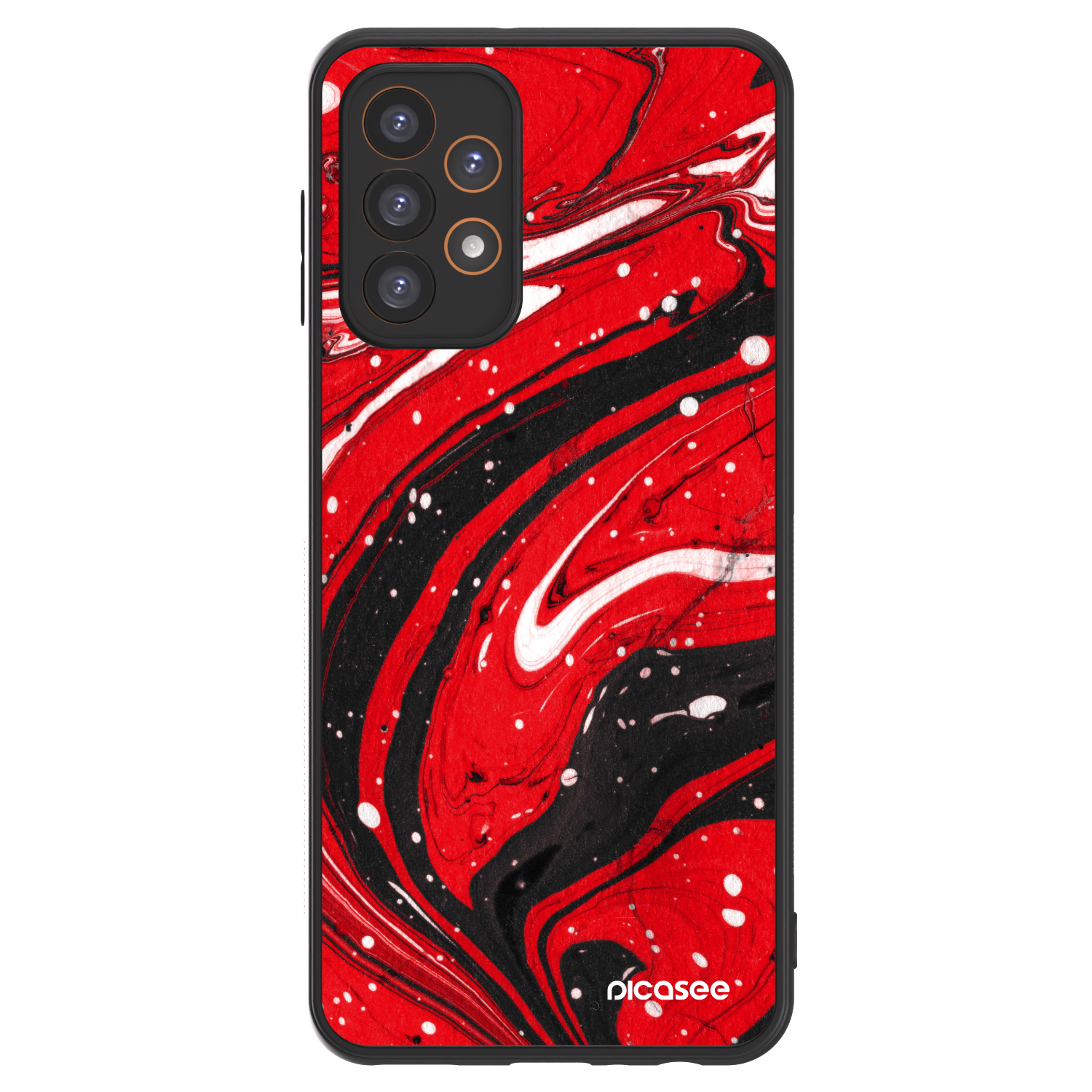 Picasee ULTIMATE CASE για Samsung Galaxy A23 A235F 4G - Red black