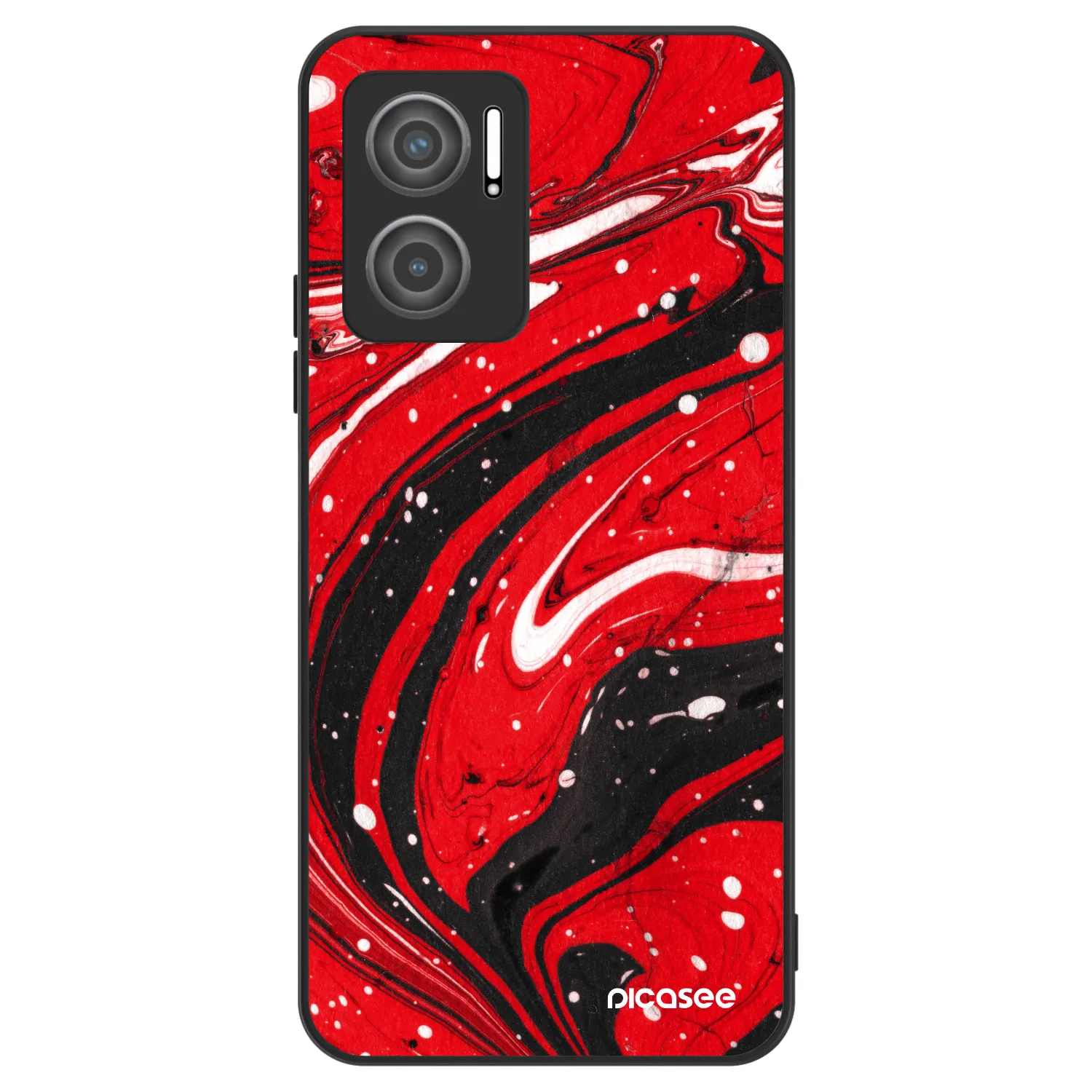 Picasee ULTIMATE CASE για Xiaomi Redmi 10 5G - Red black
