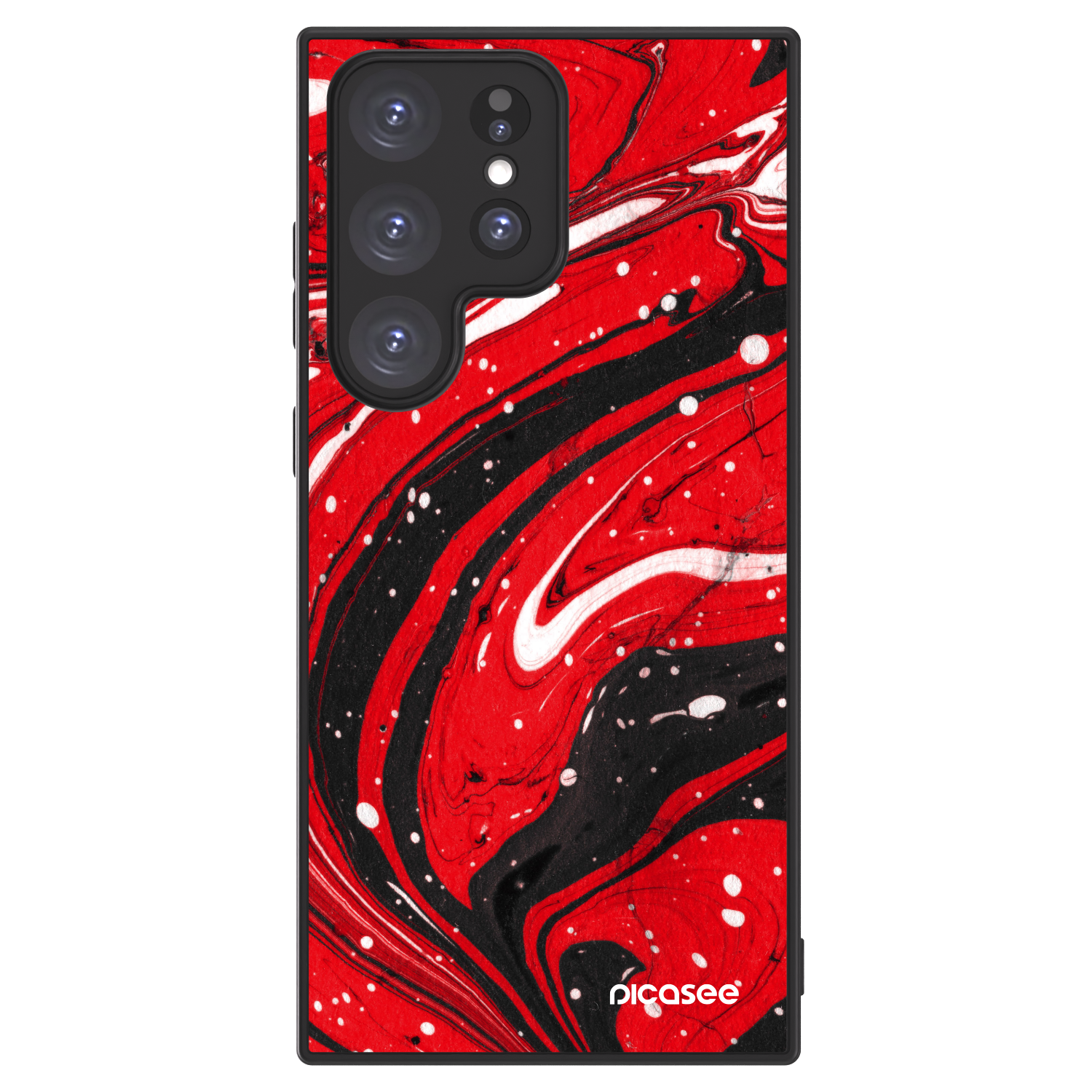 Picasee ULTIMATE CASE για Samsung Galaxy S23 Ultra 5G - Red black