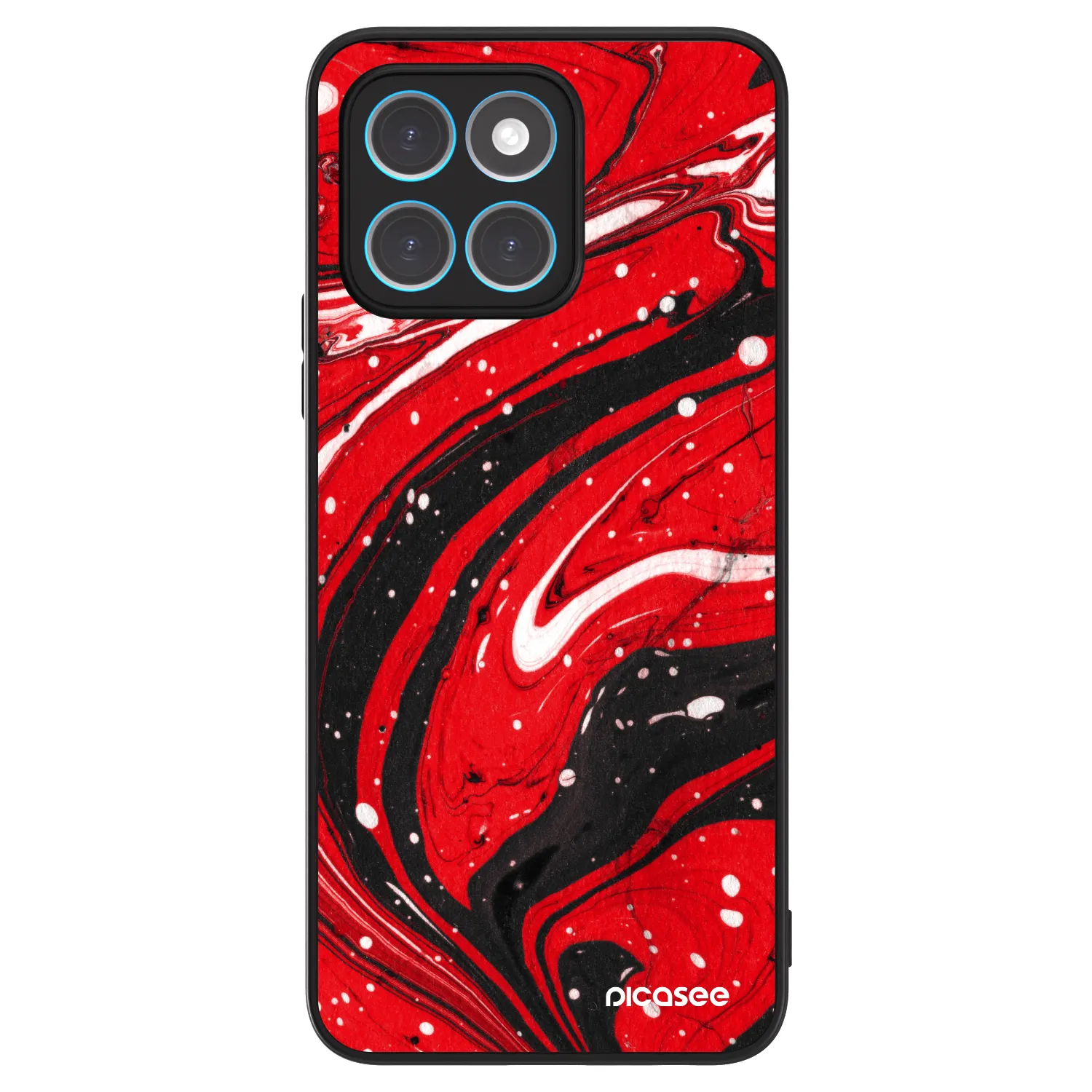 Picasee ULTIMATE CASE για Honor X8 5G - Red black