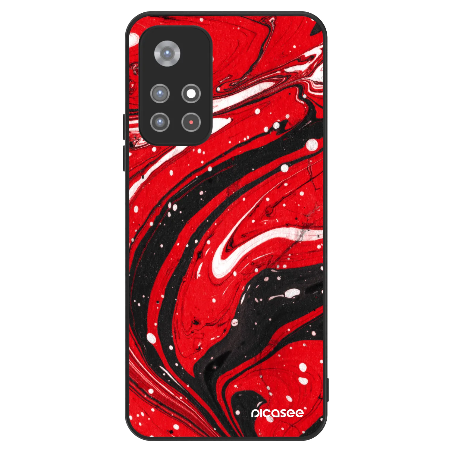 Picasee ULTIMATE CASE για Xiaomi Redmi Note 11S 5G - Red black