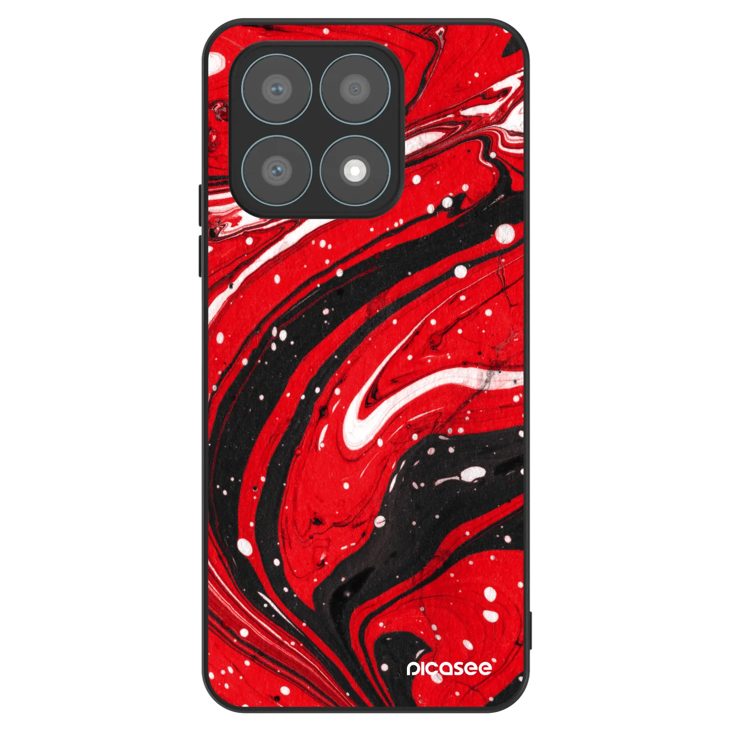 Picasee ULTIMATE CASE για Honor X8a - Red black