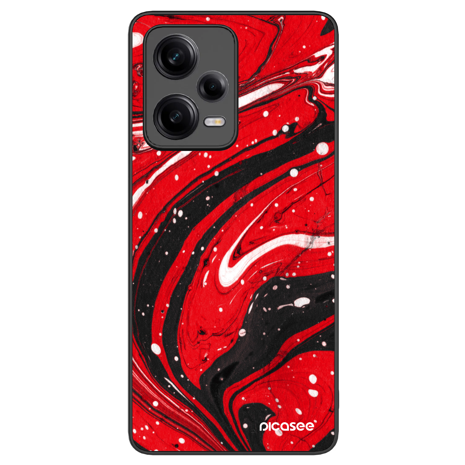 Picasee ULTIMATE CASE για Xiaomi Redmi Note 12 Pro+ 5G - Red black