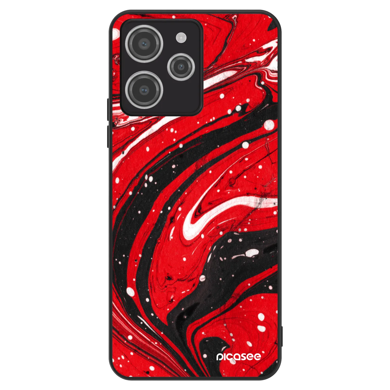 Picasee ULTIMATE CASE για Xiaomi Redmi 12 4G - Red black