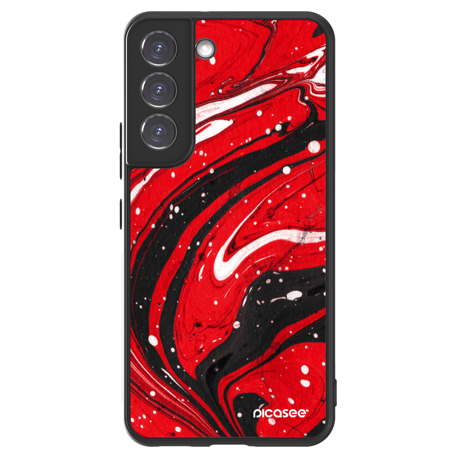 Picasee ULTIMATE CASE PowerShare για Samsung Galaxy S22 5G - Red black