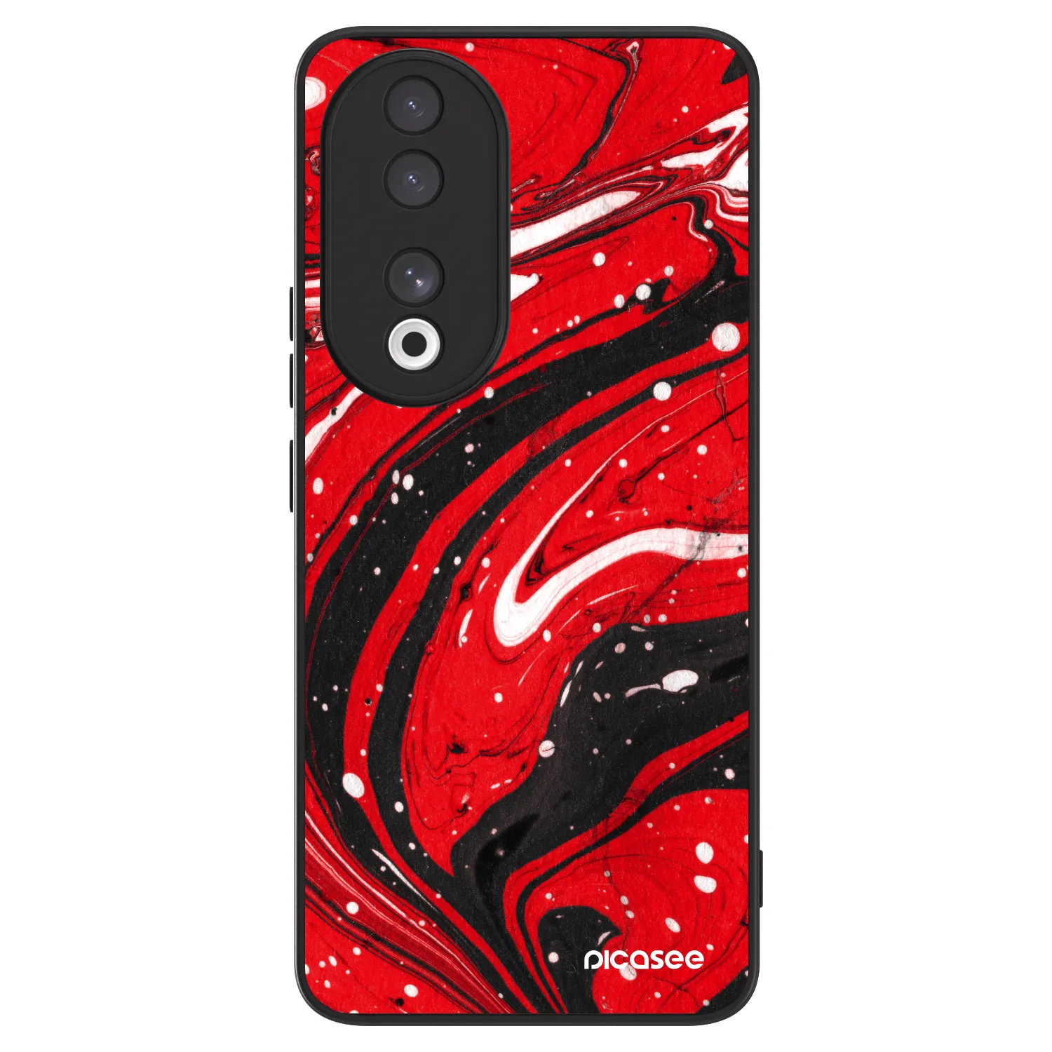 Picasee ULTIMATE CASE για Honor 90 5G - Red black