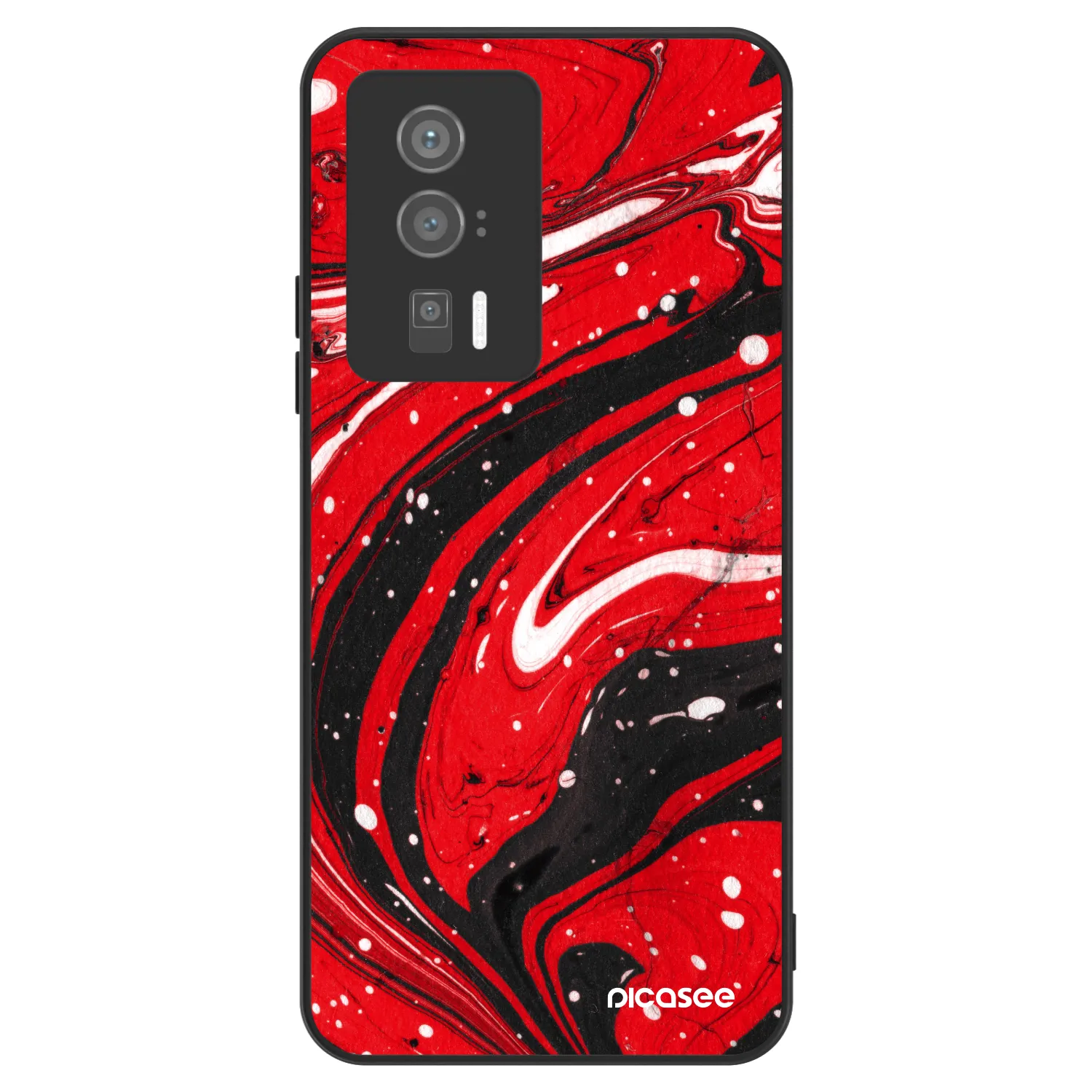 Picasee ULTIMATE CASE για Xiaomi Poco F5 Pro 5G - Red black