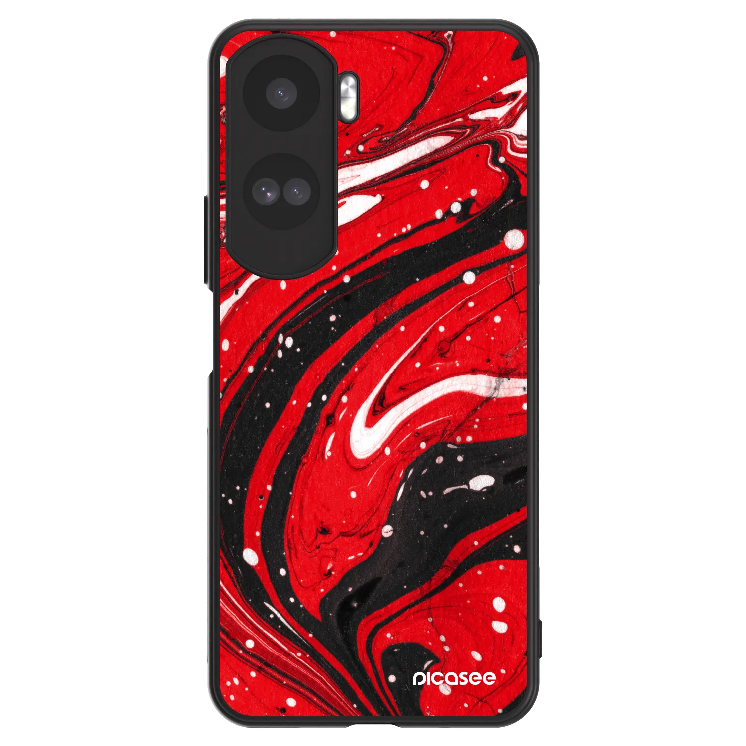 Picasee ULTIMATE CASE για Honor 90 Lite 5G - Red black