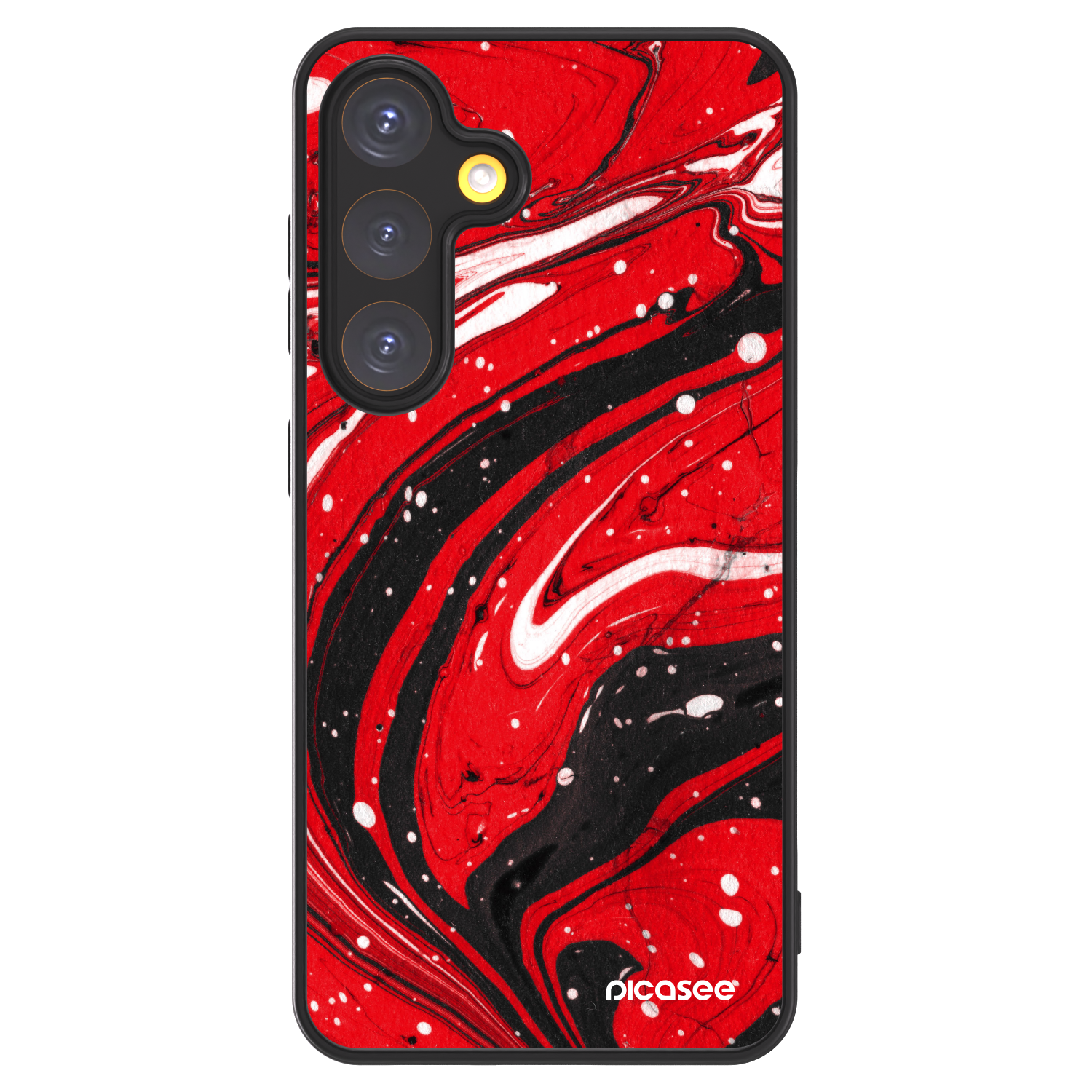 Picasee ULTIMATE CASE PowerShare για Samsung Galaxy S24 S921B 5G - Red black