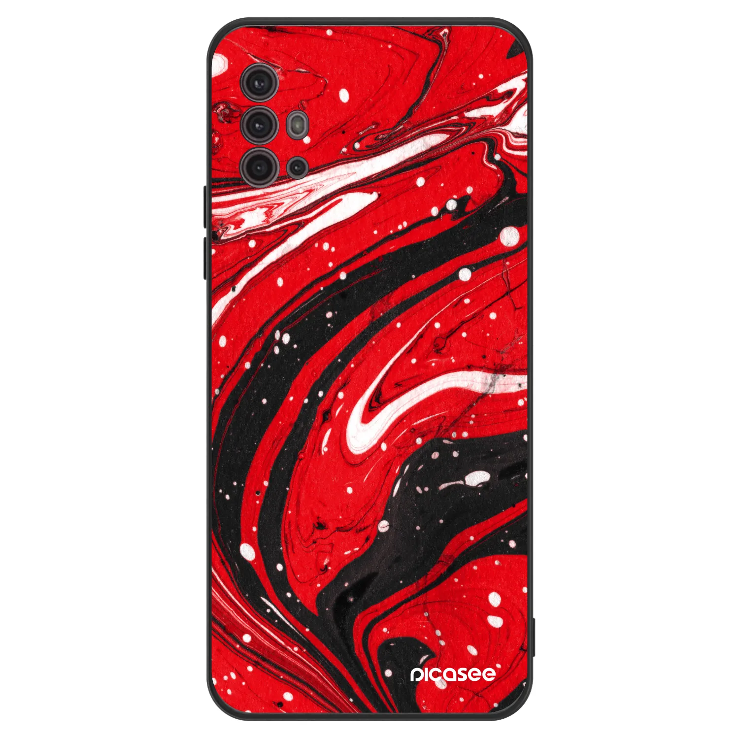 Picasee ULTIMATE CASE για Motorola Moto G30 - Red black