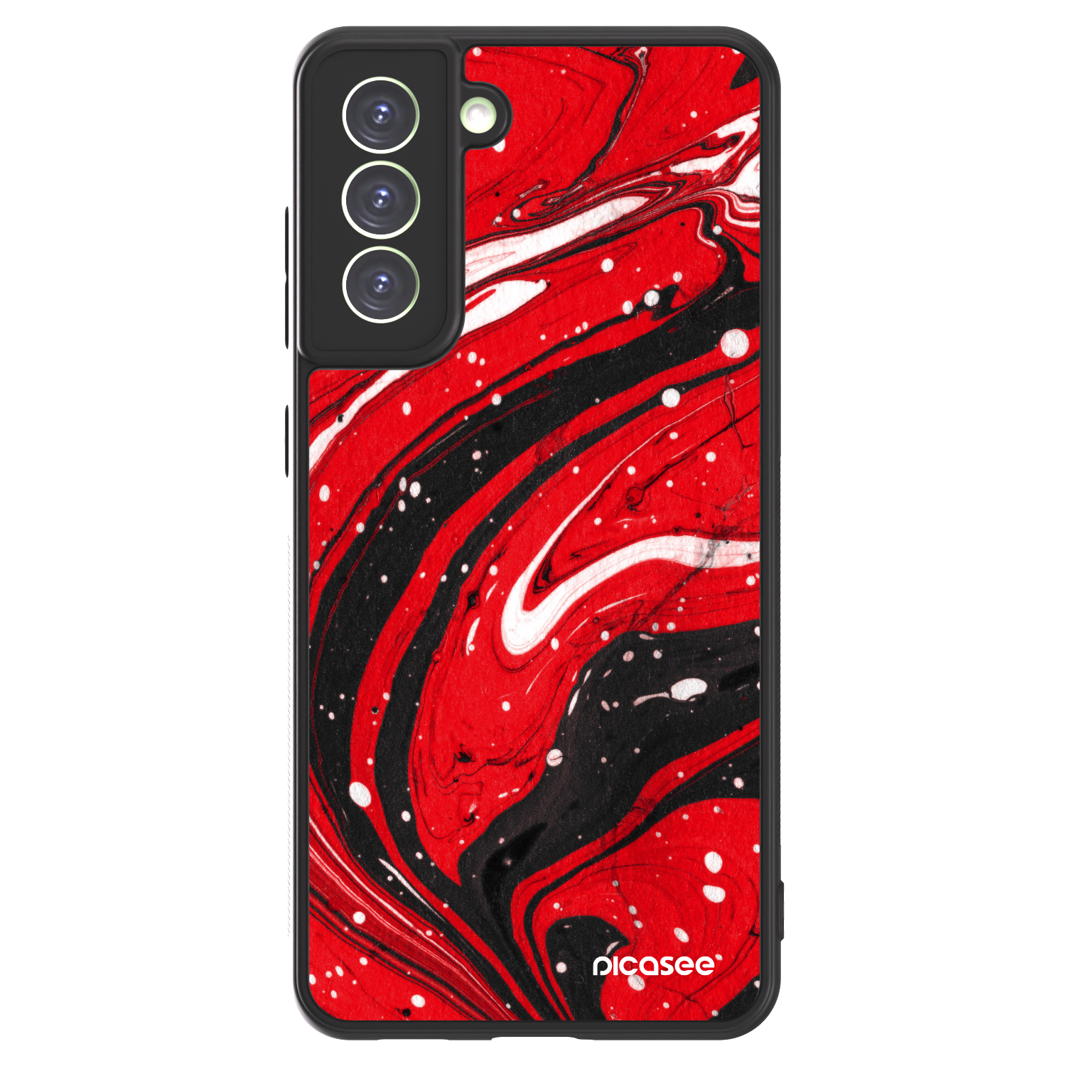 Picasee ULTIMATE CASE PowerShare για Samsung Galaxy S21 FE 5G - Red black