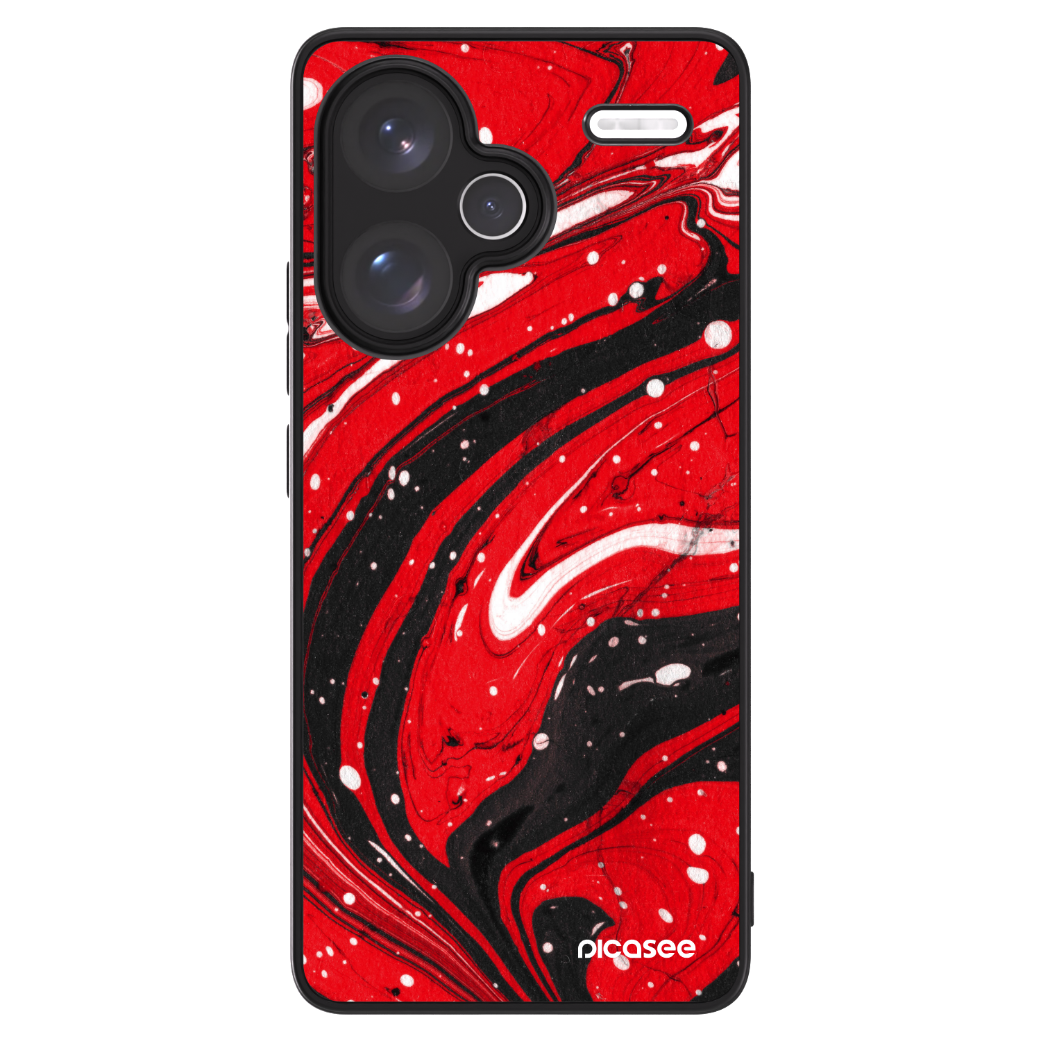 Picasee ULTIMATE CASE για Xiaomi Redmi Note 13 Pro+ 5G - Red black