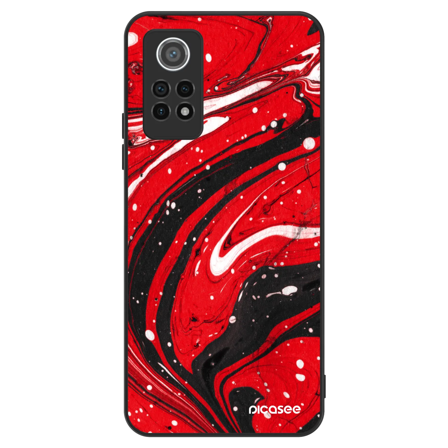 Picasee ULTIMATE CASE για Xiaomi Redmi Note 12 Pro 4G - Red black