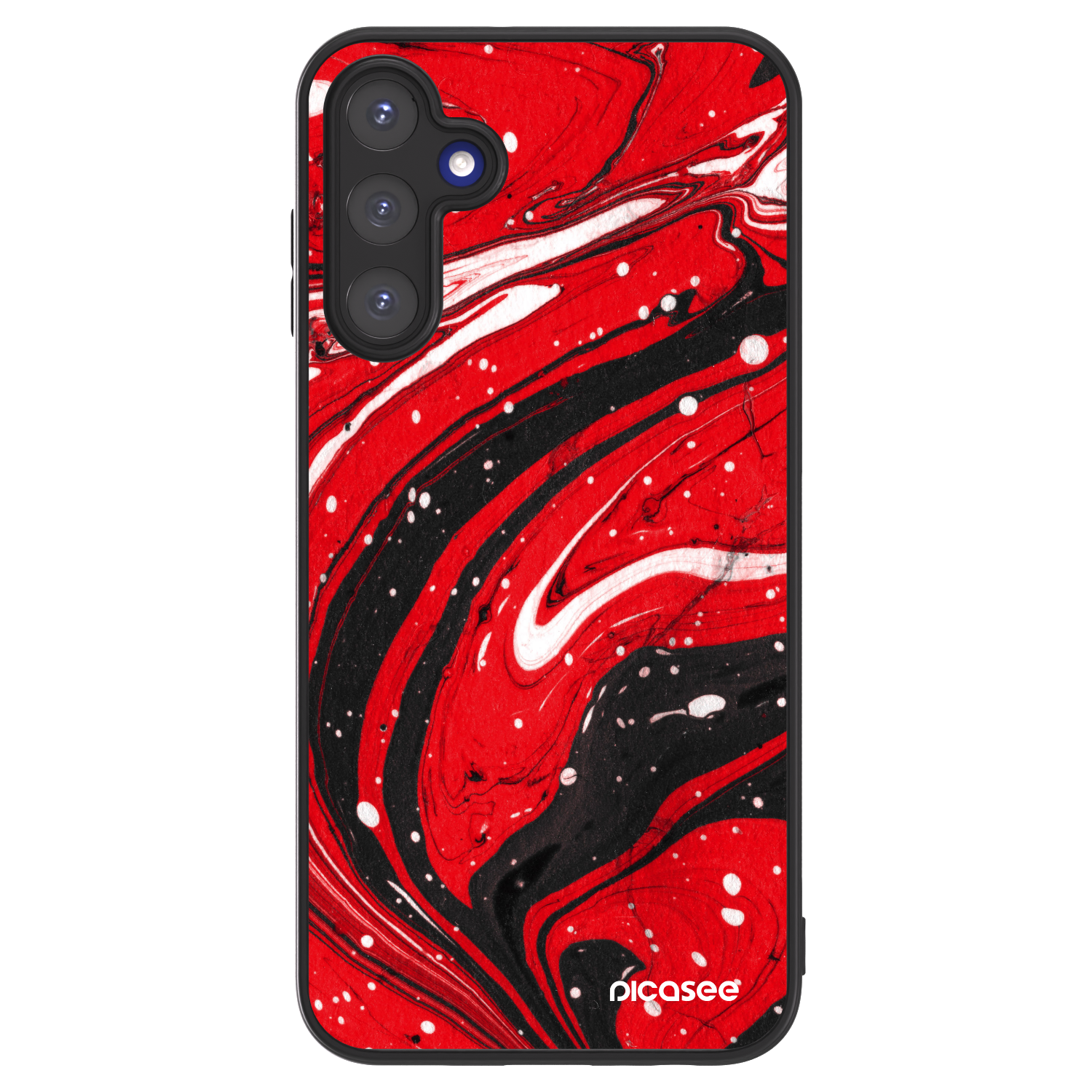 Picasee ULTIMATE CASE για Samsung Galaxy A15 A155F 4G - Red black