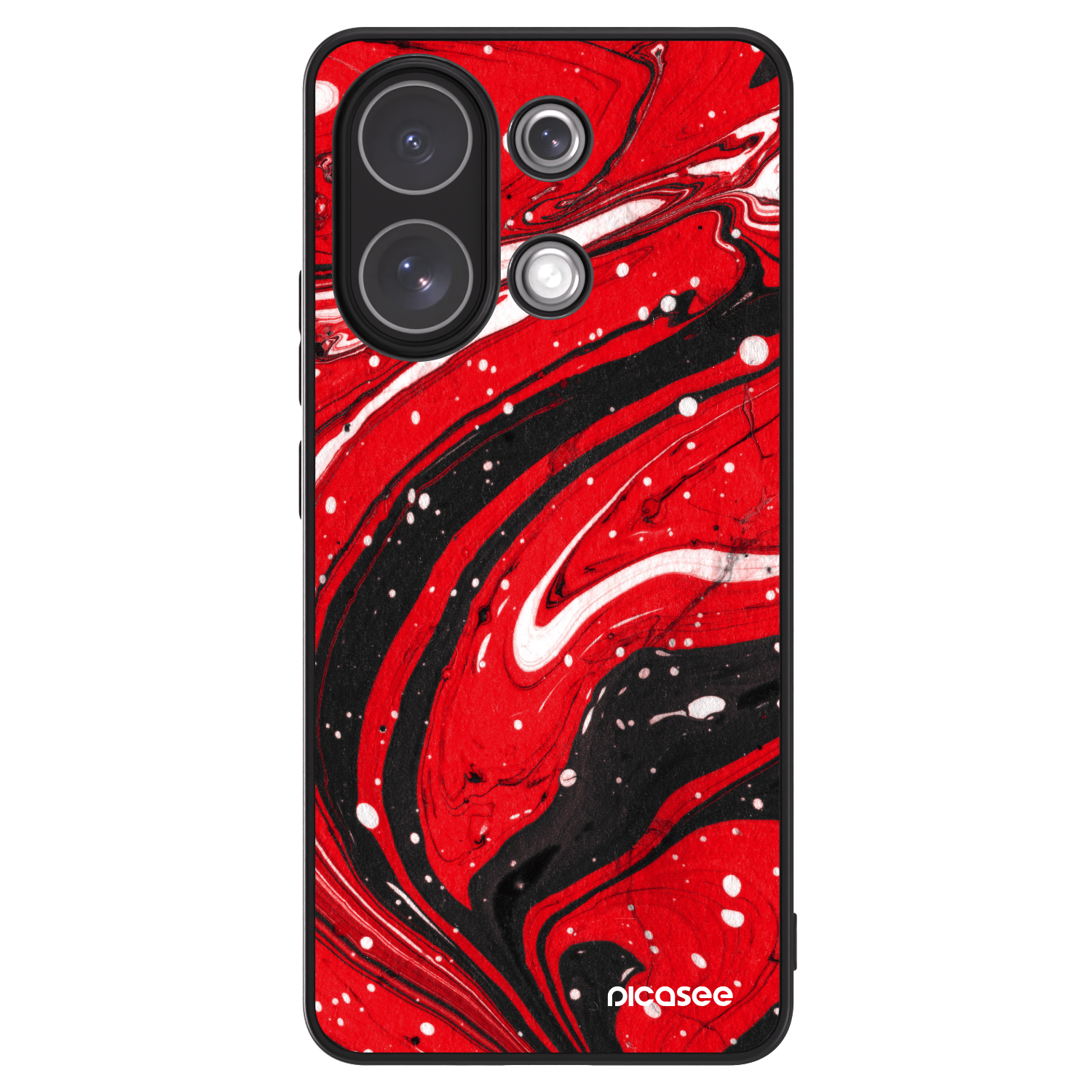 Picasee ULTIMATE CASE για Xiaomi Redmi Note 13 4G - Red black