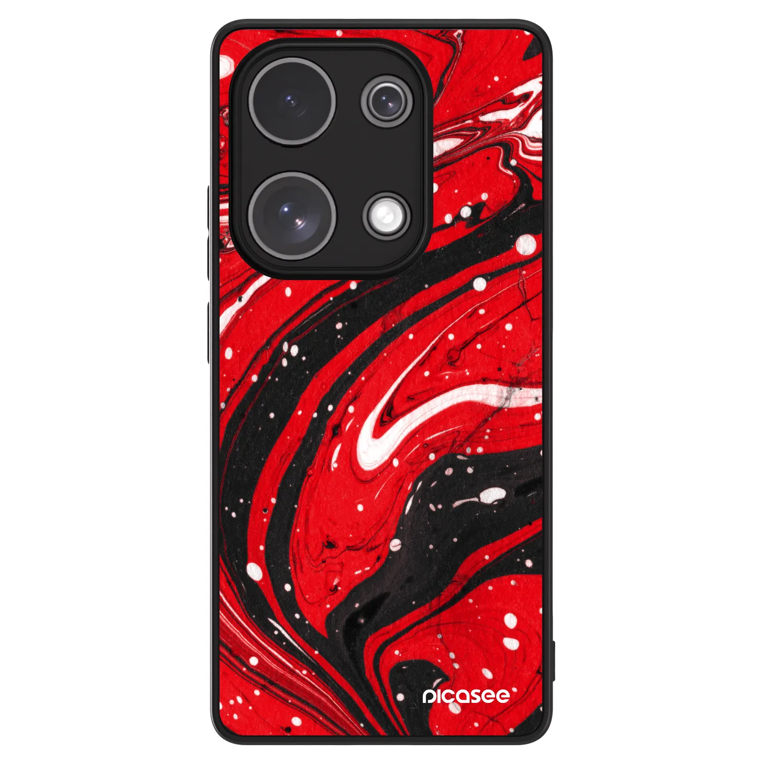 Picasee ULTIMATE CASE για Xiaomi Redmi Note 13 Pro 4G - Red black