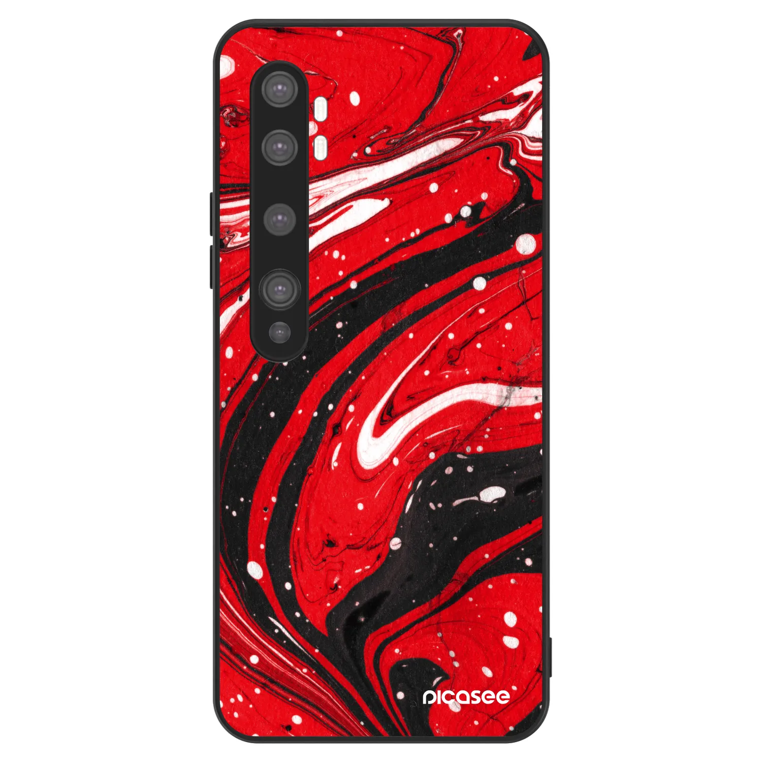 Picasee ULTIMATE CASE για Xiaomi Mi Note 10 (Pro) - Red black