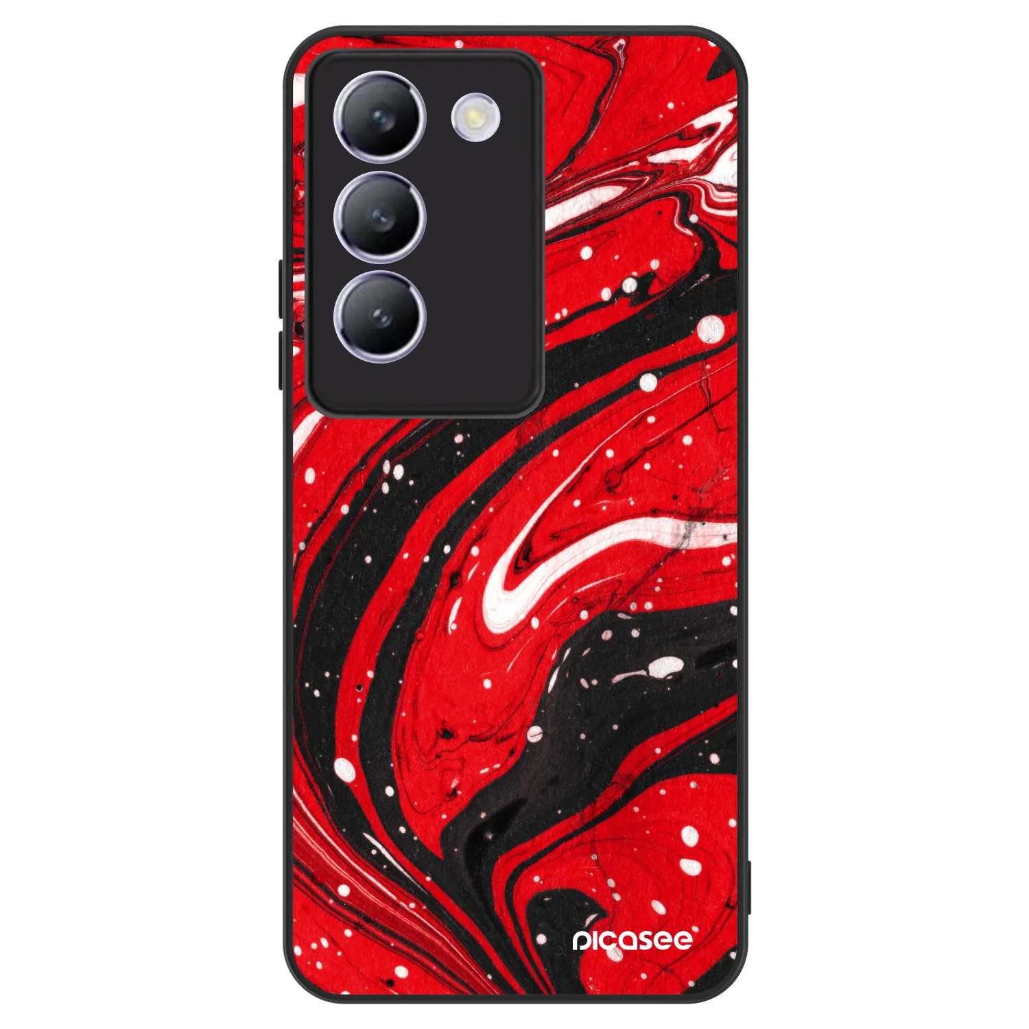 Picasee ULTIMATE CASE για Vivo V40 SE 5G - Red black