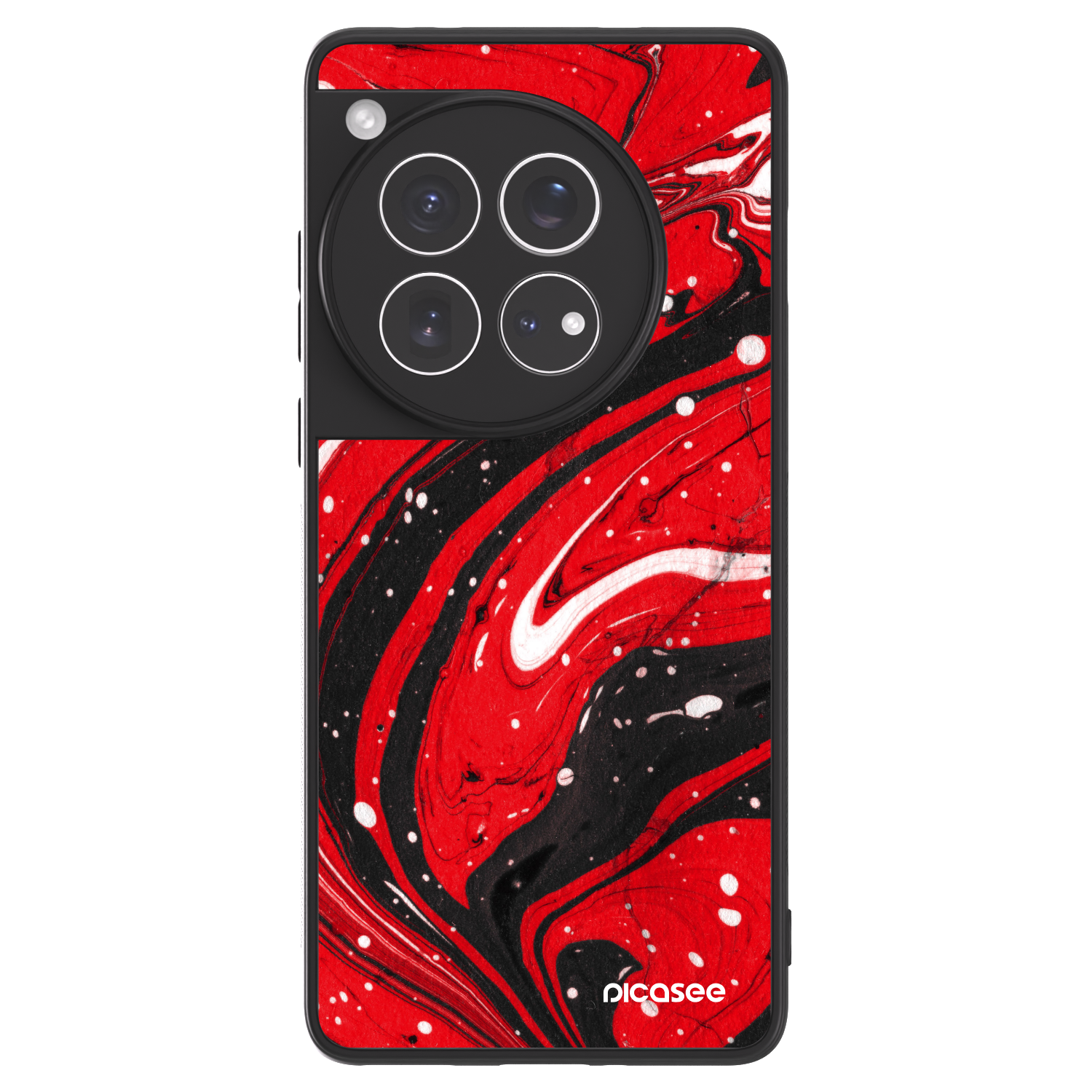Picasee ULTIMATE CASE για OnePlus 12 5G - Red black