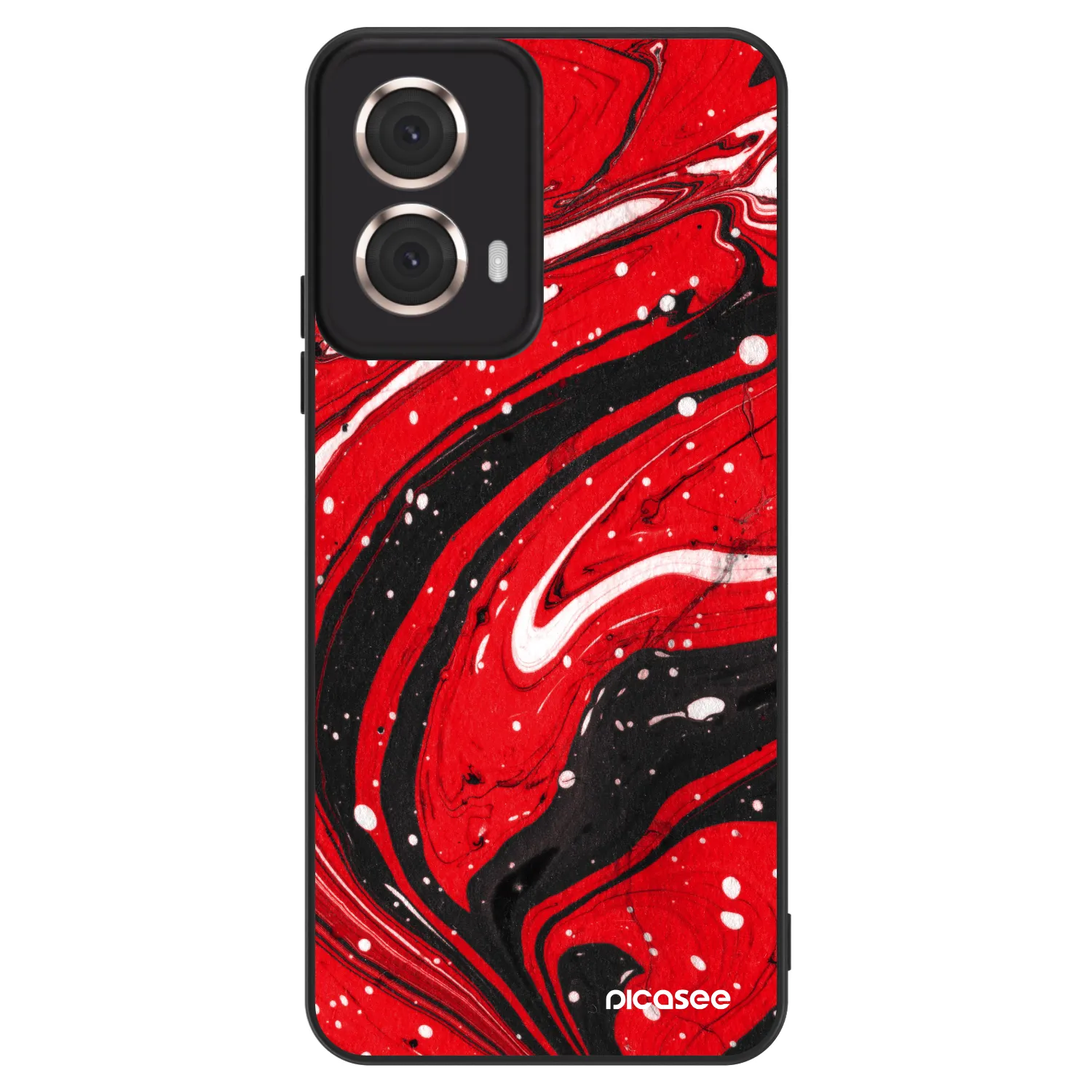 Picasee ULTIMATE CASE για Motorola Moto G85 - Red black