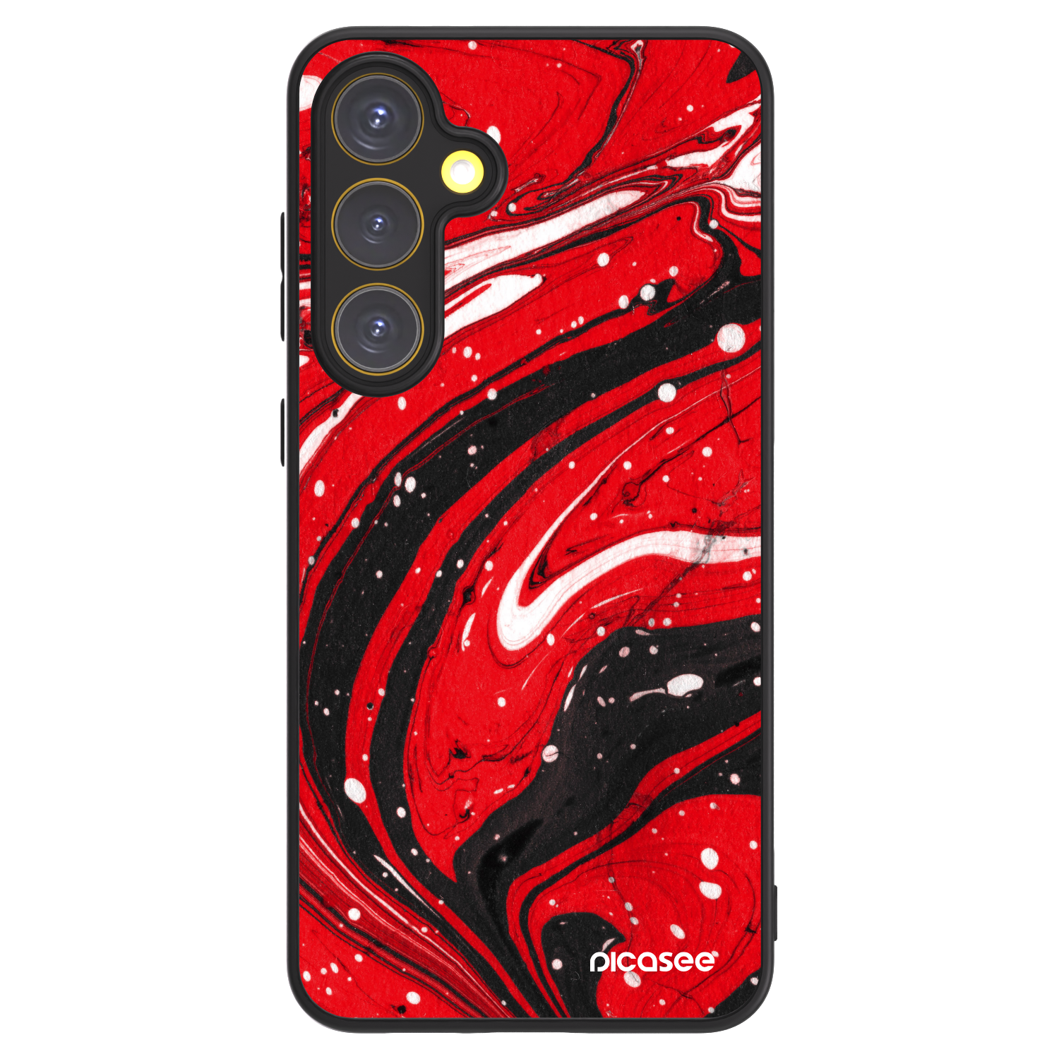 Picasee ULTIMATE CASE PowerShare για Samsung Galaxy S24 FE S721B - Red black