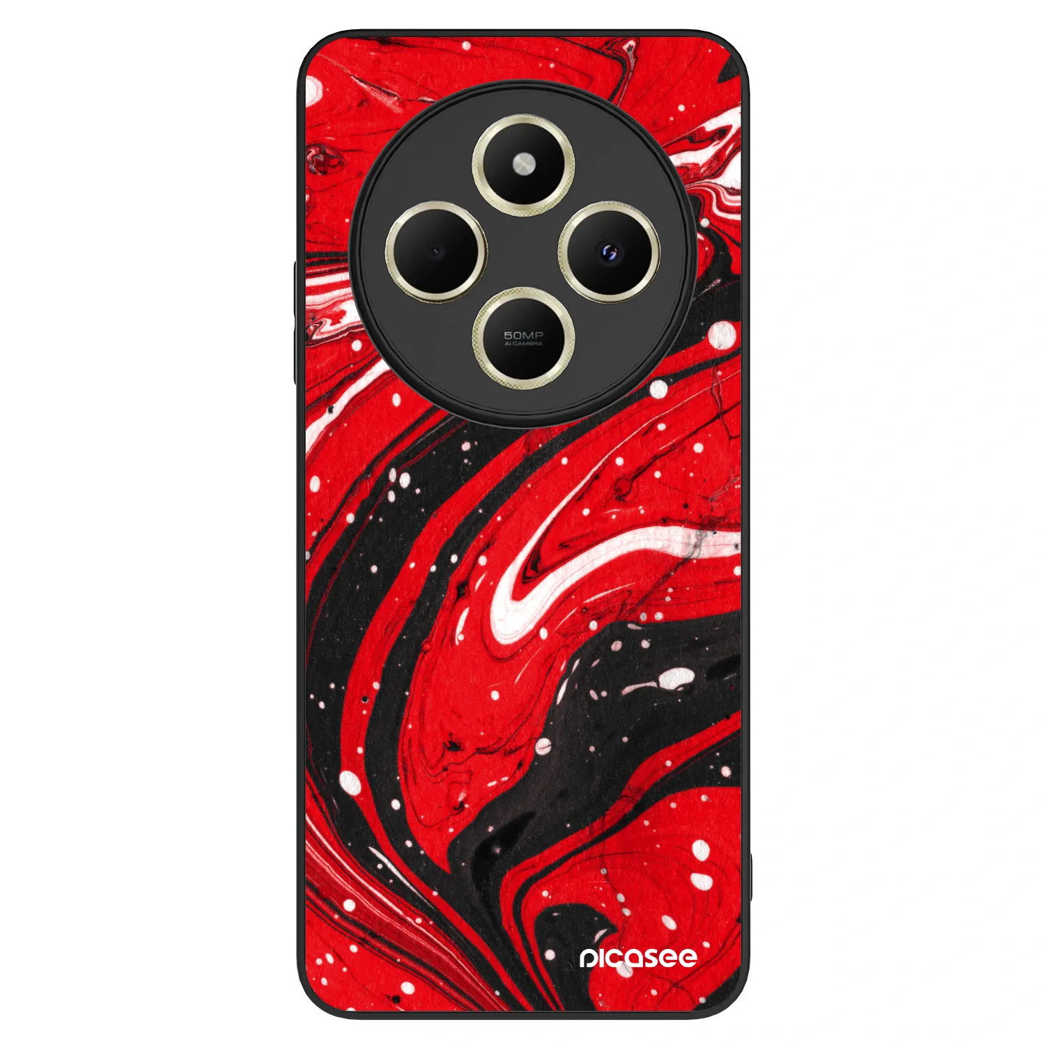 Picasee ULTIMATE CASE για Xiaomi Redmi 14C - Red black