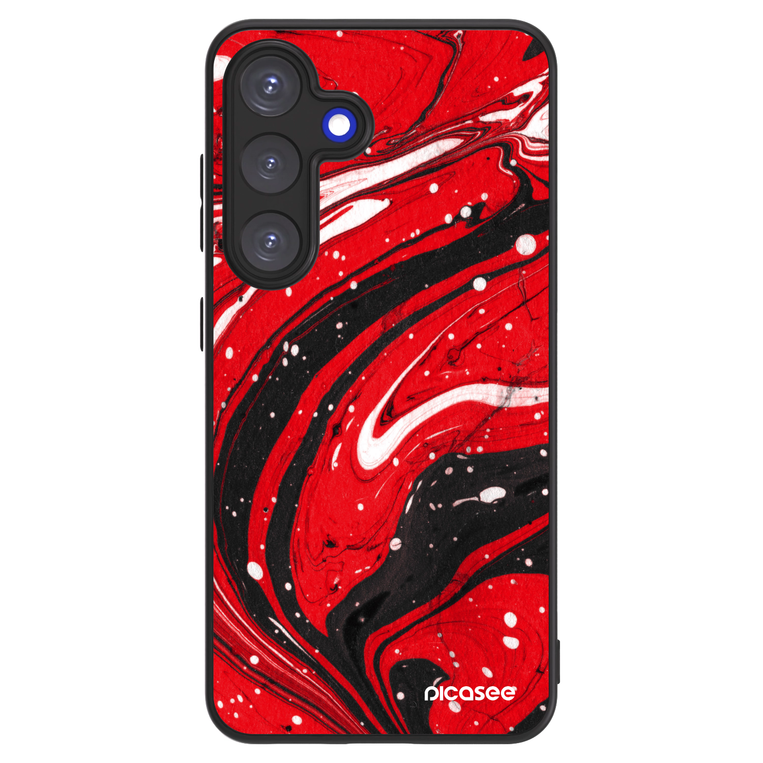Picasee ULTIMATE CASE PowerShare για Samsung Galaxy S25 5G - Red black