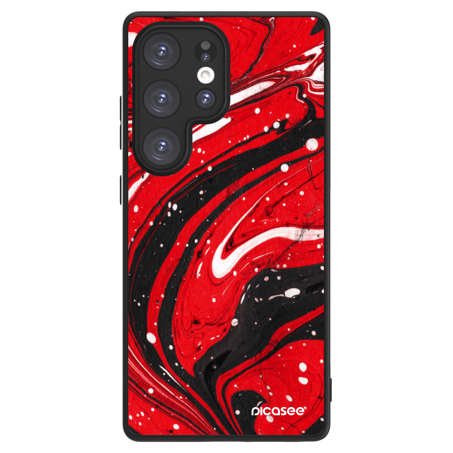 Picasee ULTIMATE CASE PowerShare για Samsung Galaxy S25 Ultra 5G - Red black