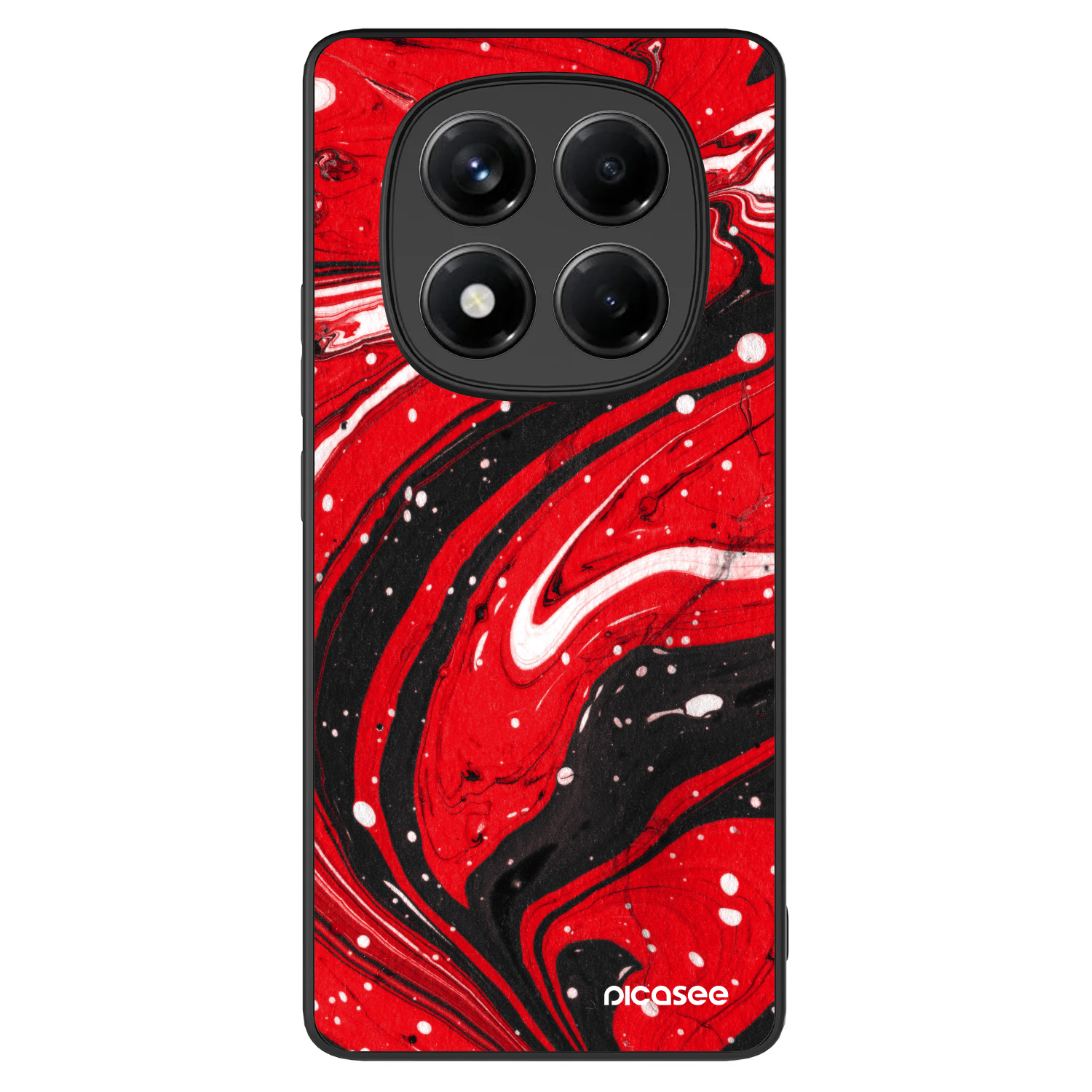 Picasee ULTIMATE CASE για Xiaomi Redmi Note 14 Pro 4G - Red black