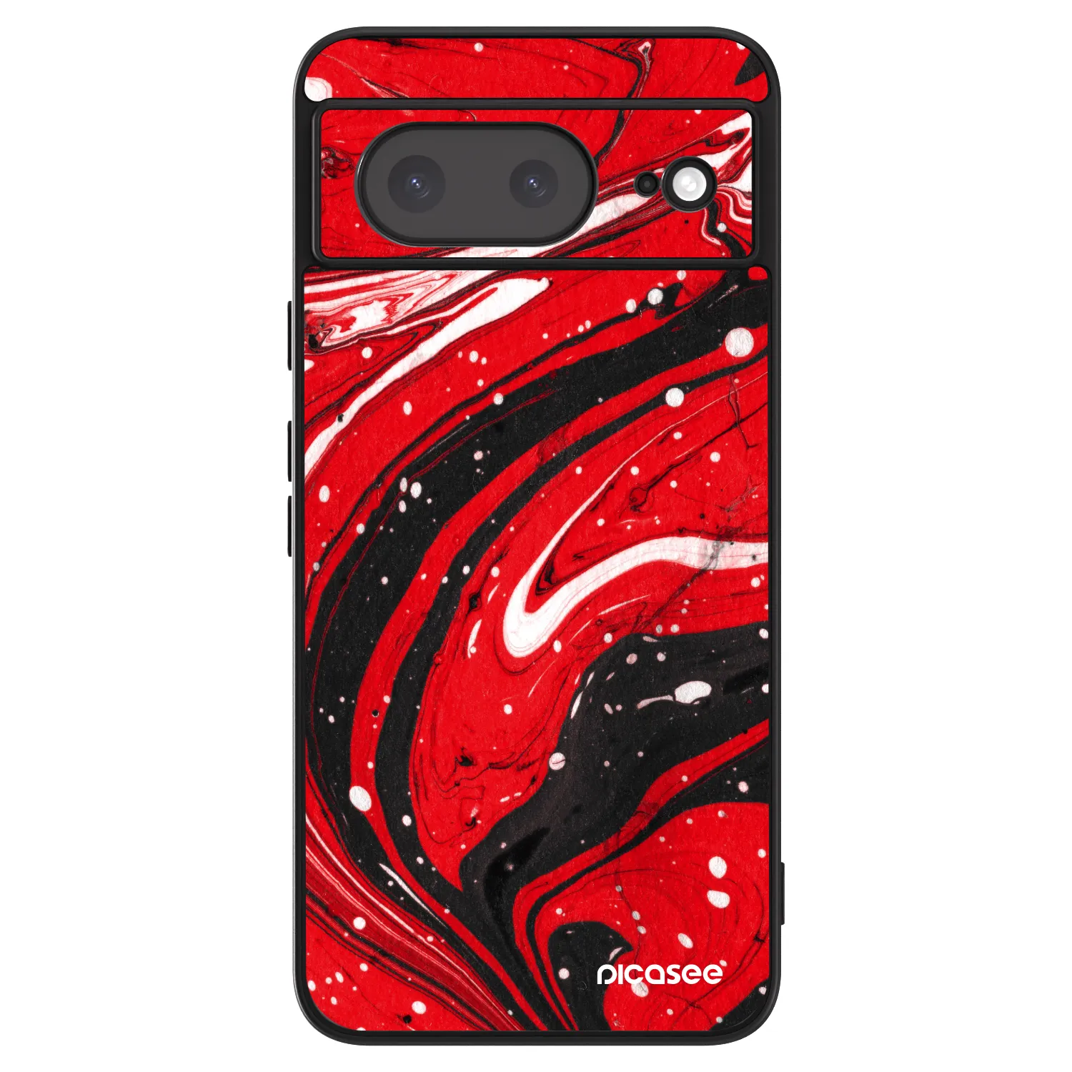 Picasee ULTIMATE CASE για Google Pixel 8a - Red black