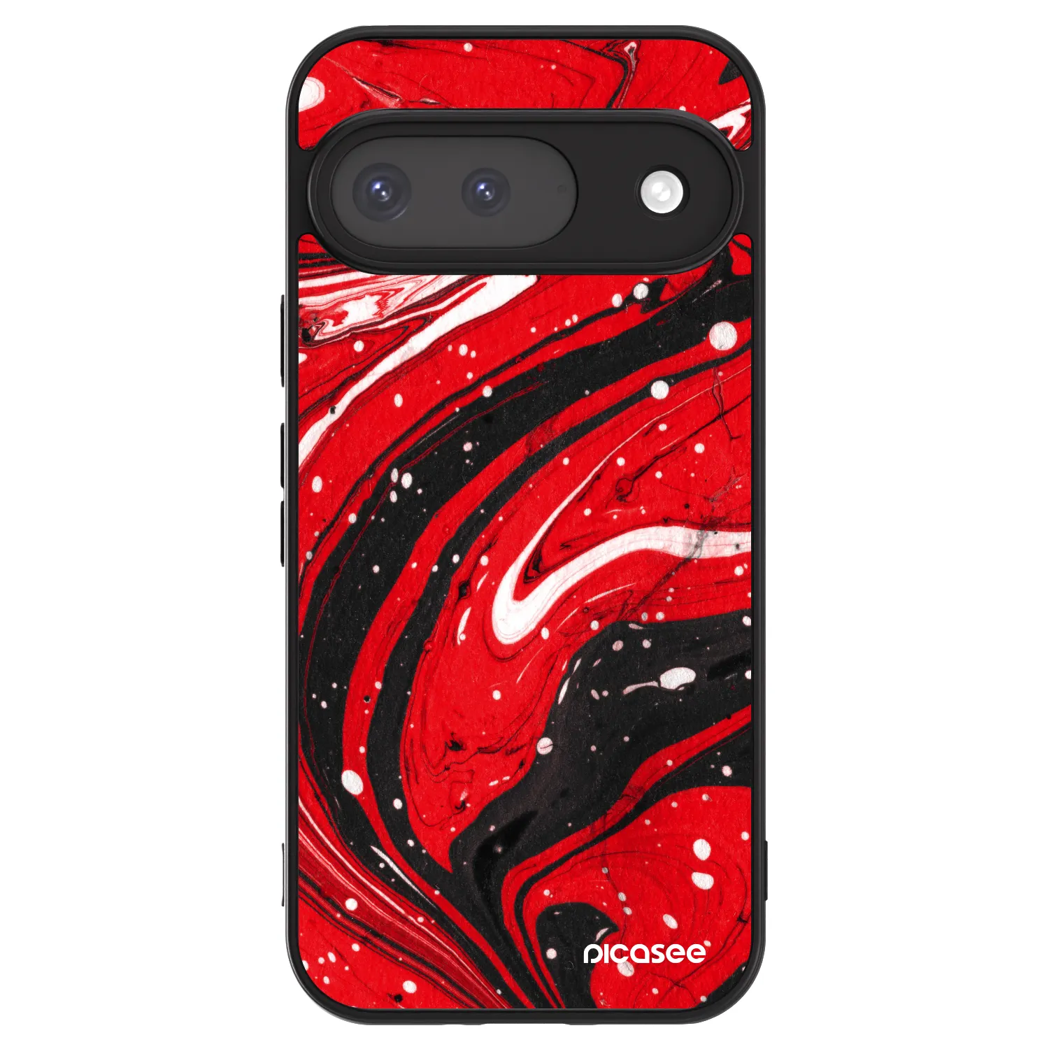 Picasee ULTIMATE CASE για Google Pixel 9 - Red black