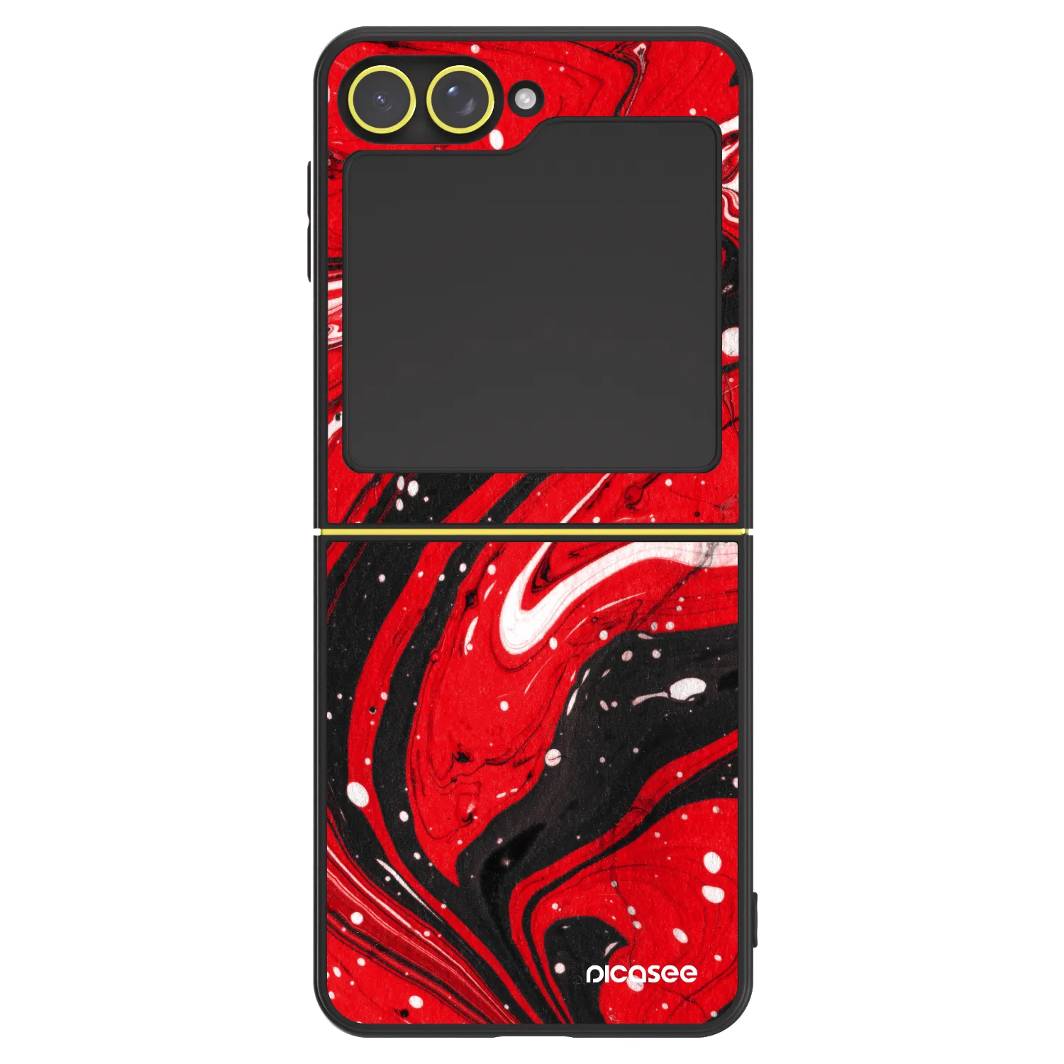 Picasee ULTIMATE CASE για Samsung Galaxy Z Flip5 5G - Red black