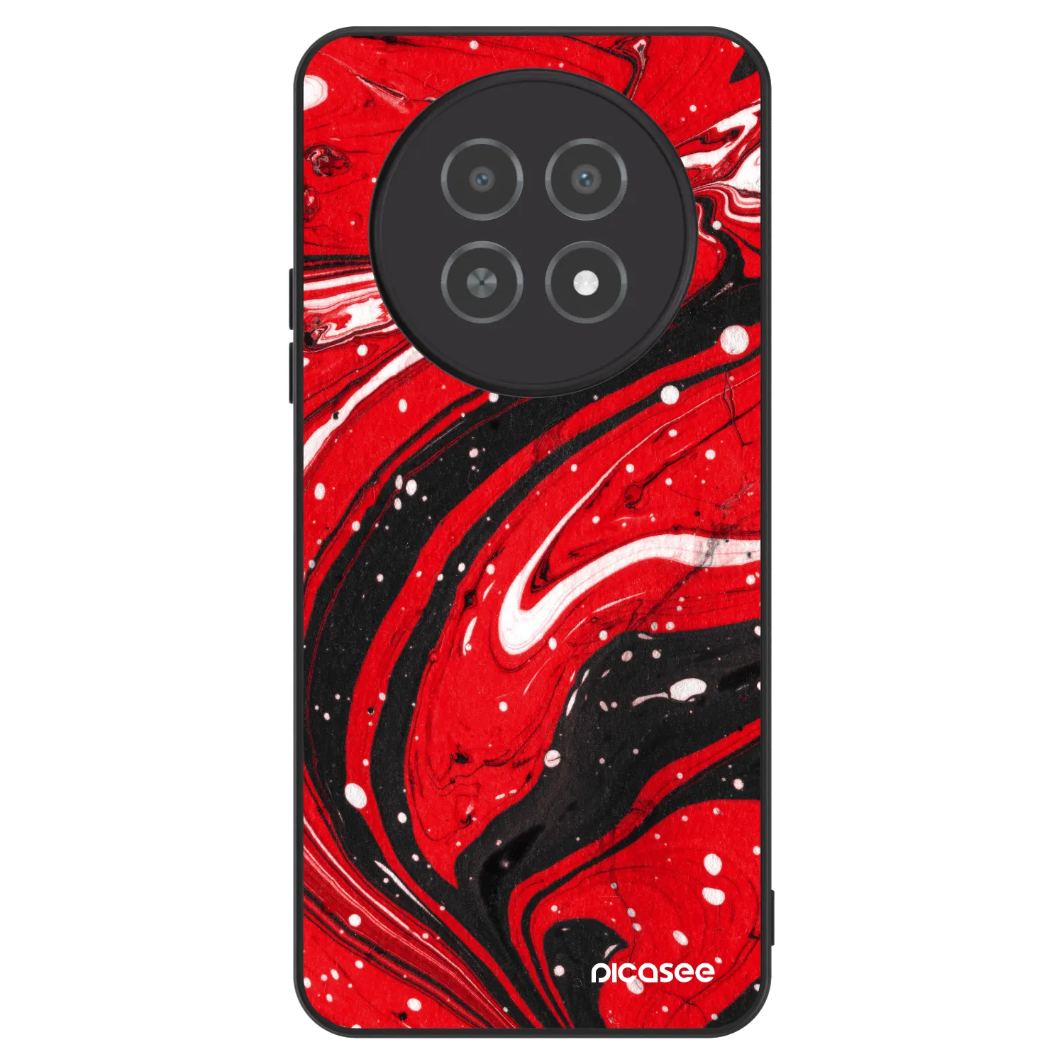 Picasee ULTIMATE CASE για Realme 12X - Red black