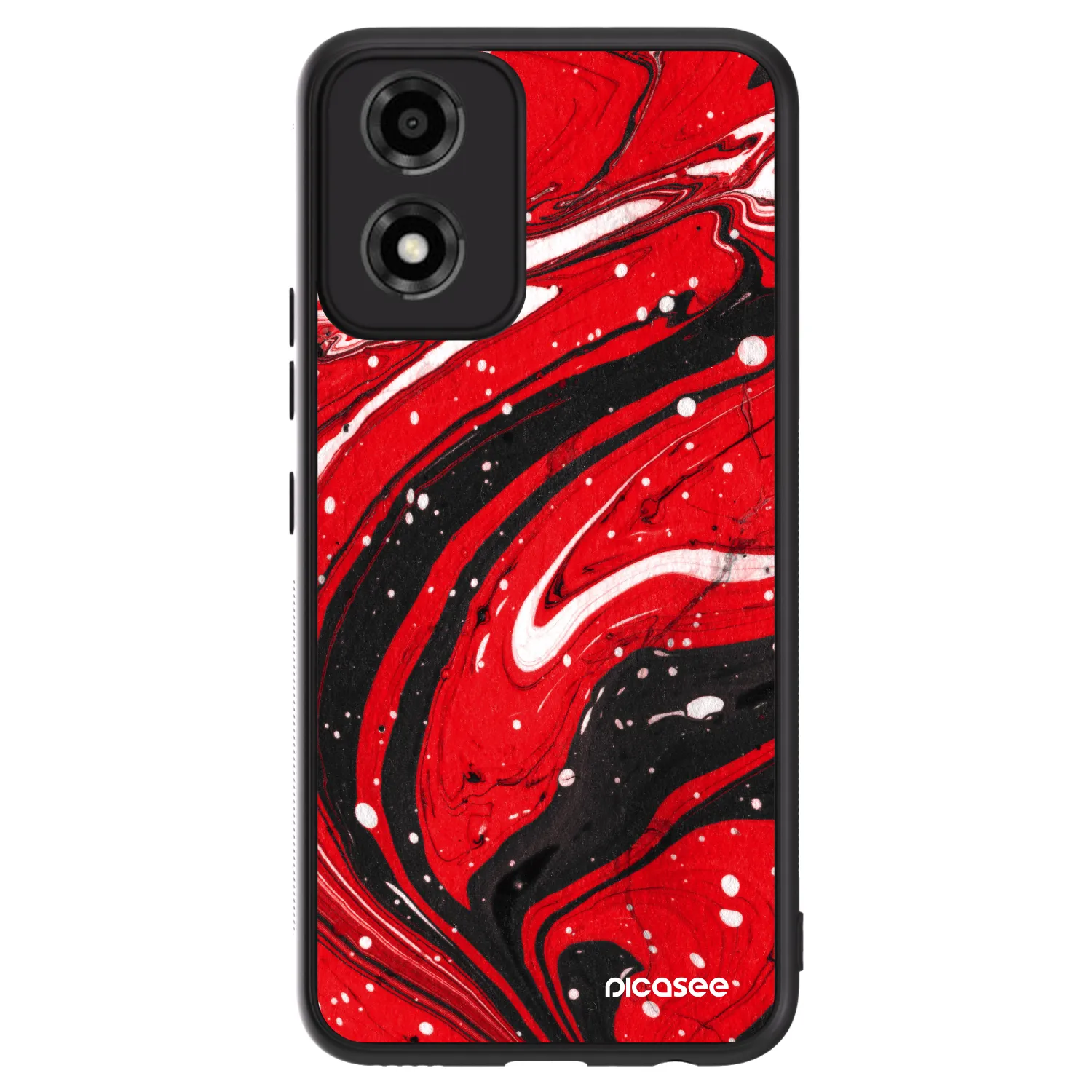 Picasee ULTIMATE CASE για Motorola Moto E14 - Red black