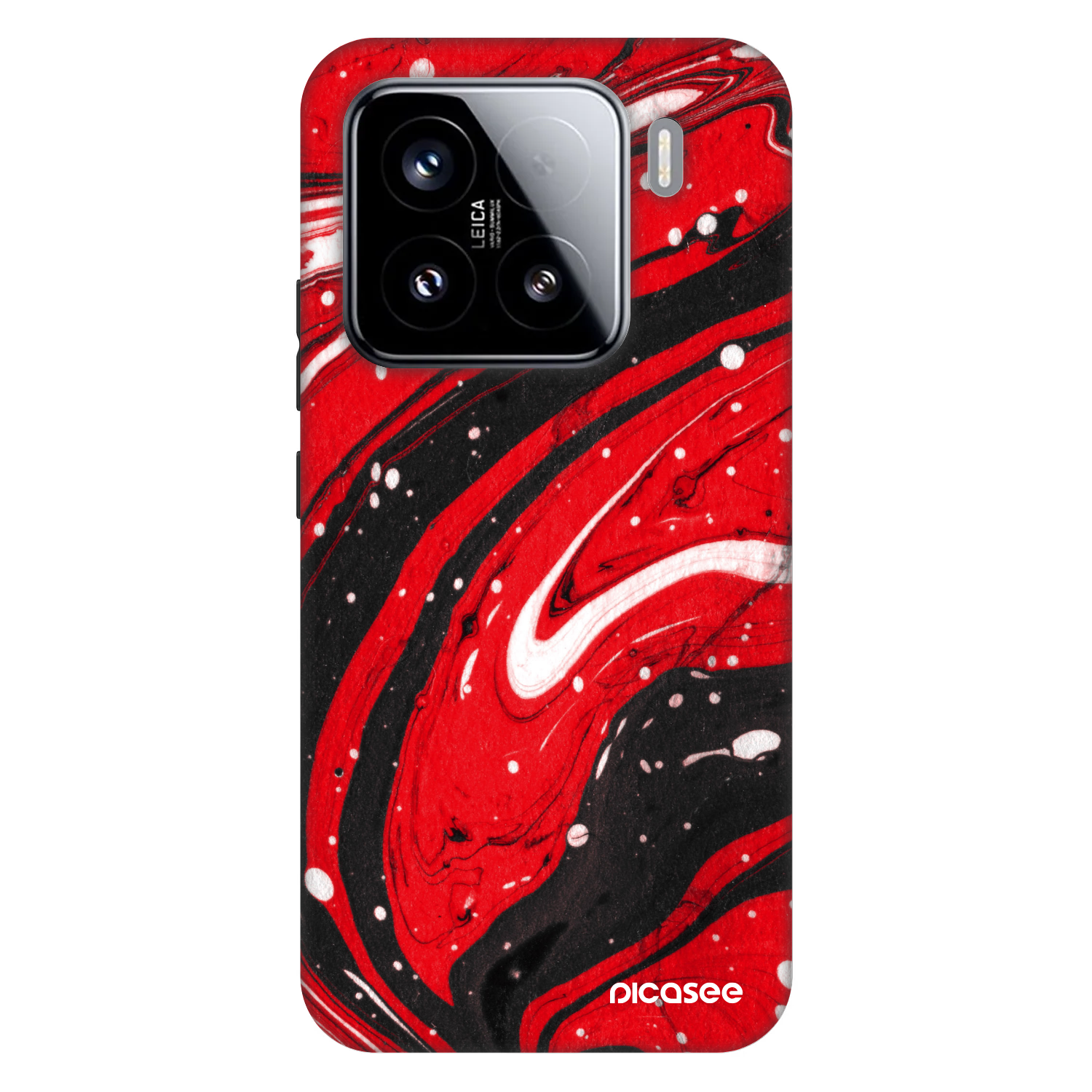 Picasee Fashion Case για Xiaomi 15 - Red black