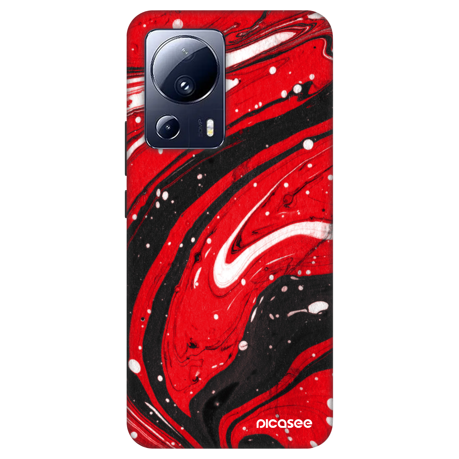 Picasee Fashion Case για Xiaomi 13 Lite - Red black