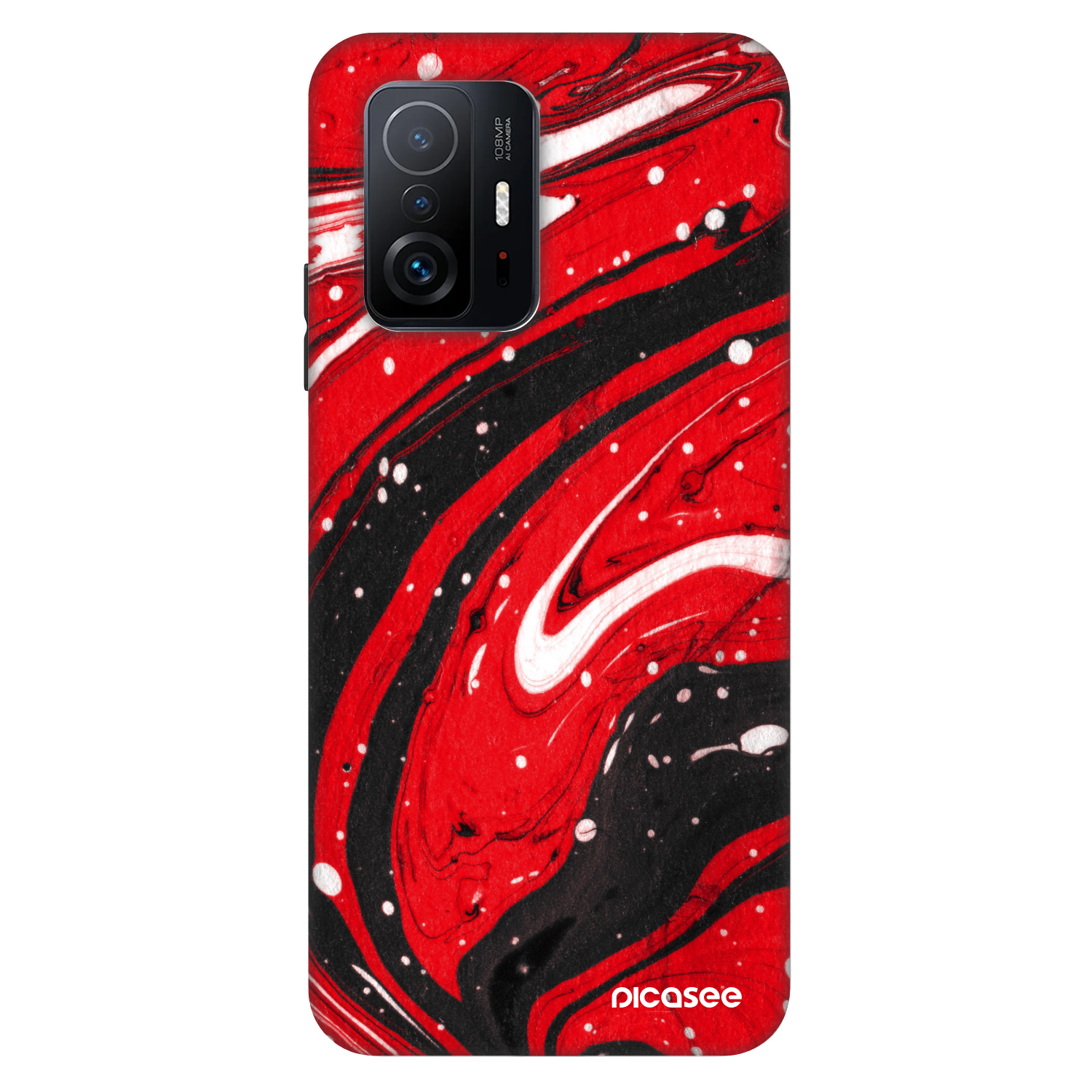 Picasee Fashion Case για Xiaomi 11T Pro - Red black