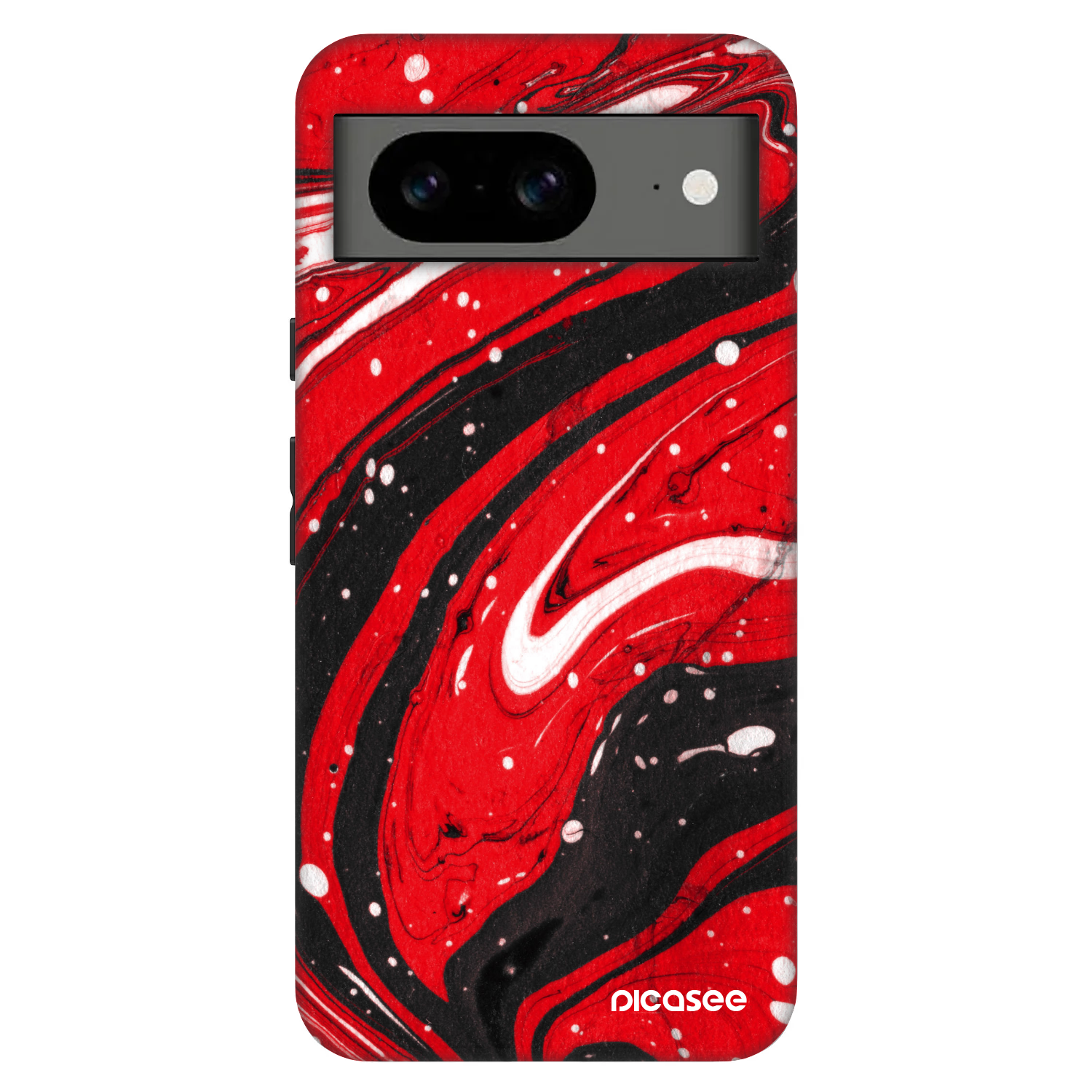 Picasee Fashion Case για Google Pixel 8 Pro - Red black