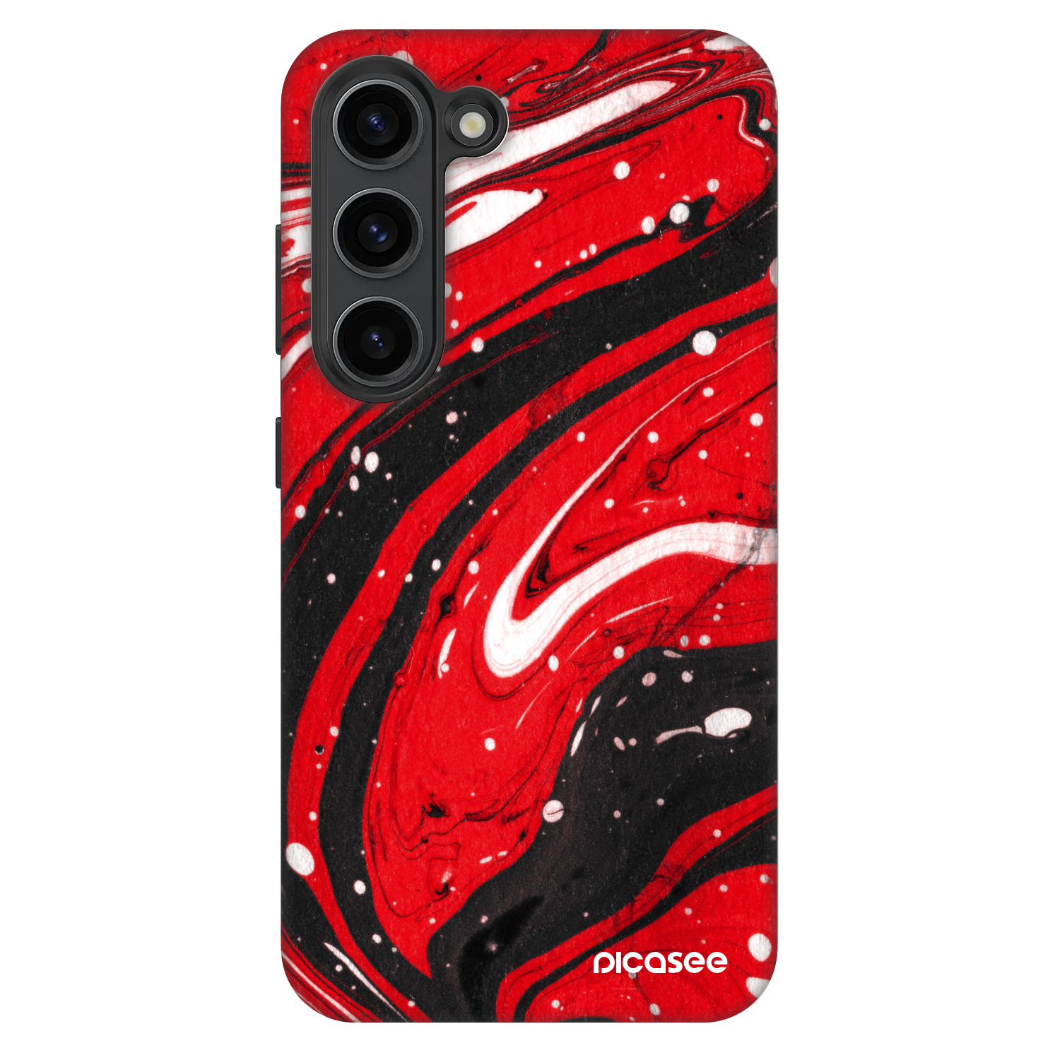Picasee Fashion Case για Samsung Galaxy S23+ 5G - Red black