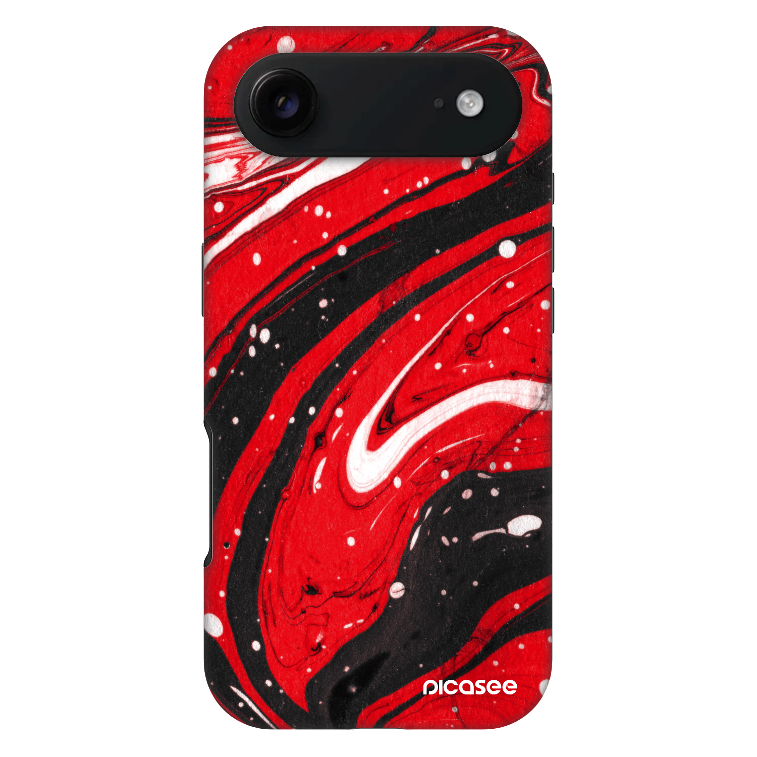Picasee Fashion Case MagSafe για Apple iPhone Air - Red black