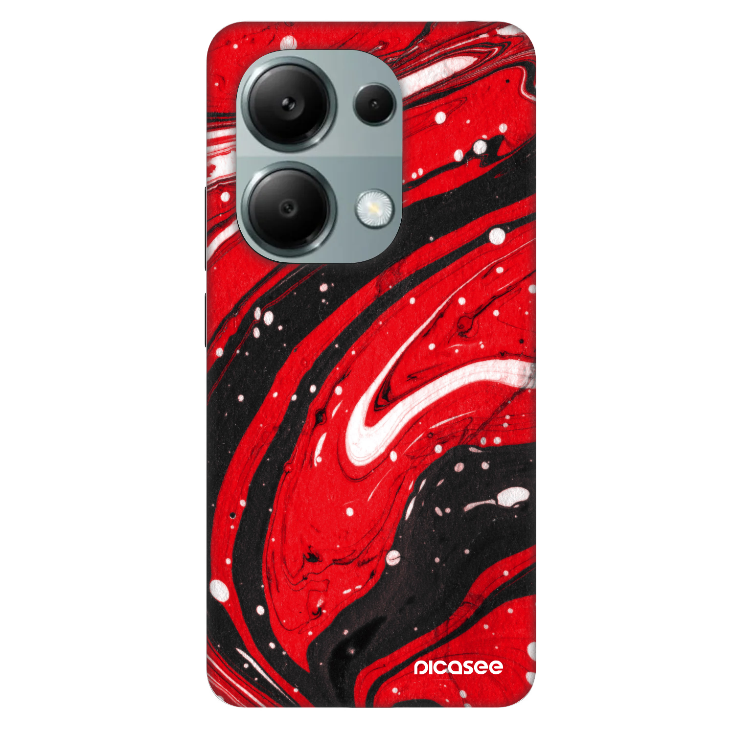 Picasee Fashion Case για Xiaomi Redmi Note 13 Pro 4G - Red black