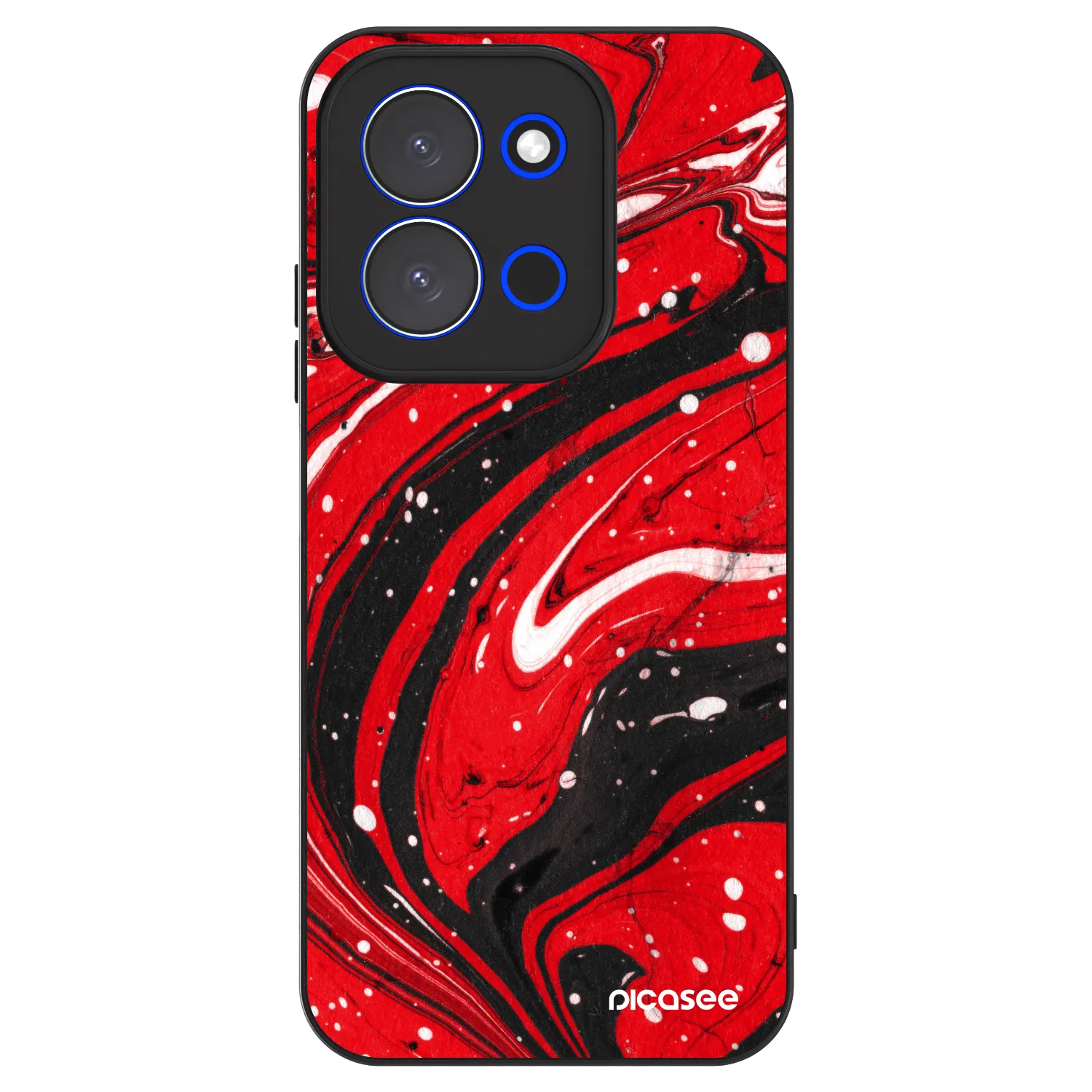 Picasee ULTIMATE CASE για Xiaomi Redmi 15C 4G - Red black