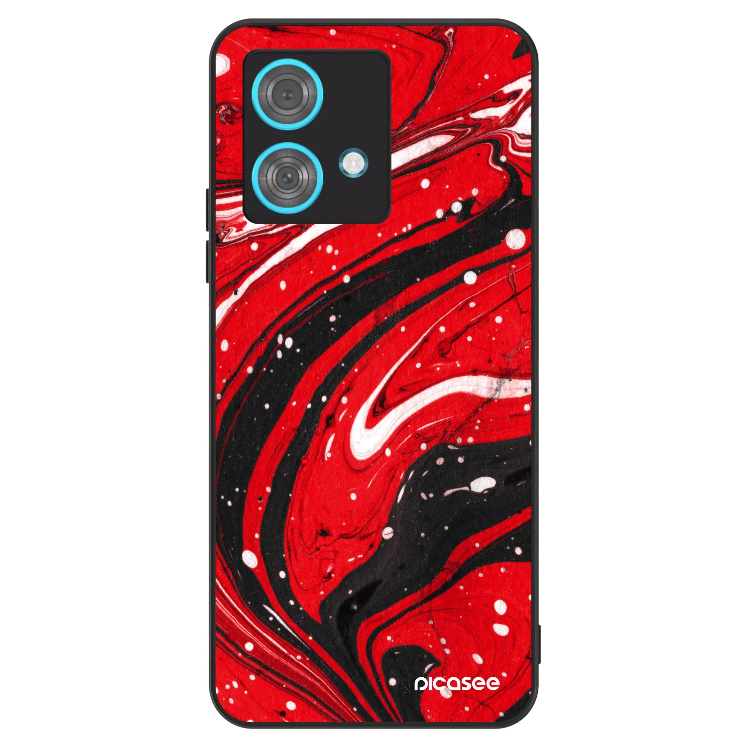 Picasee ULTIMATE CASE για Motorola Edge 40 Neo - Red black