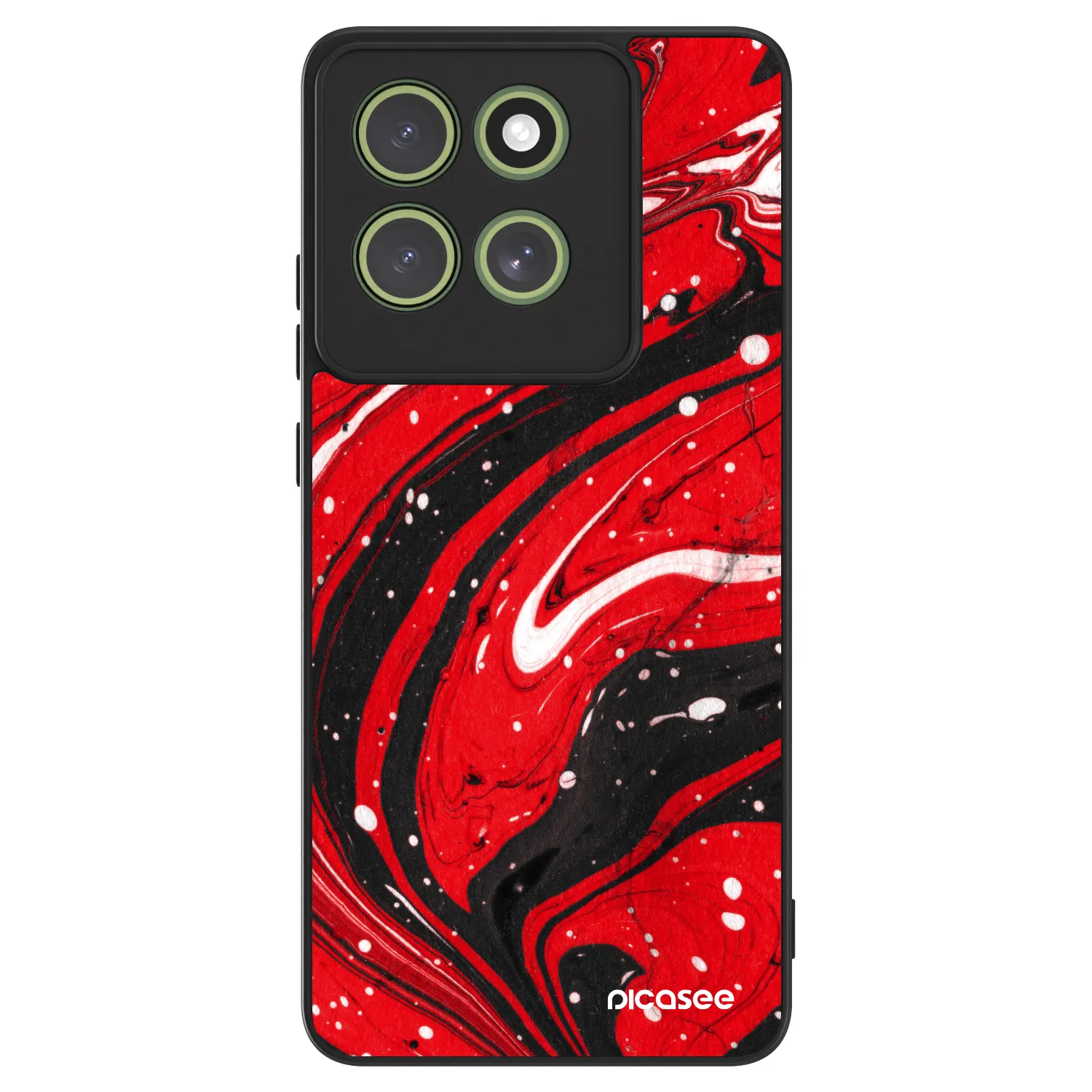 Picasee ULTIMATE CASE για Motorola Moto G86 Power 5G - Red black
