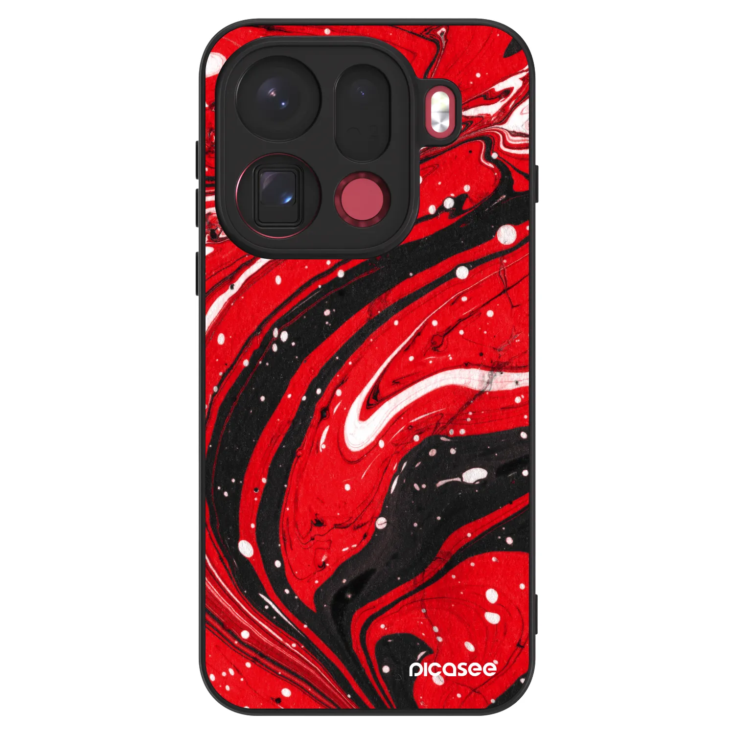 Picasee ULTIMATE CASE για OPPO Find X9 Pro - Red black