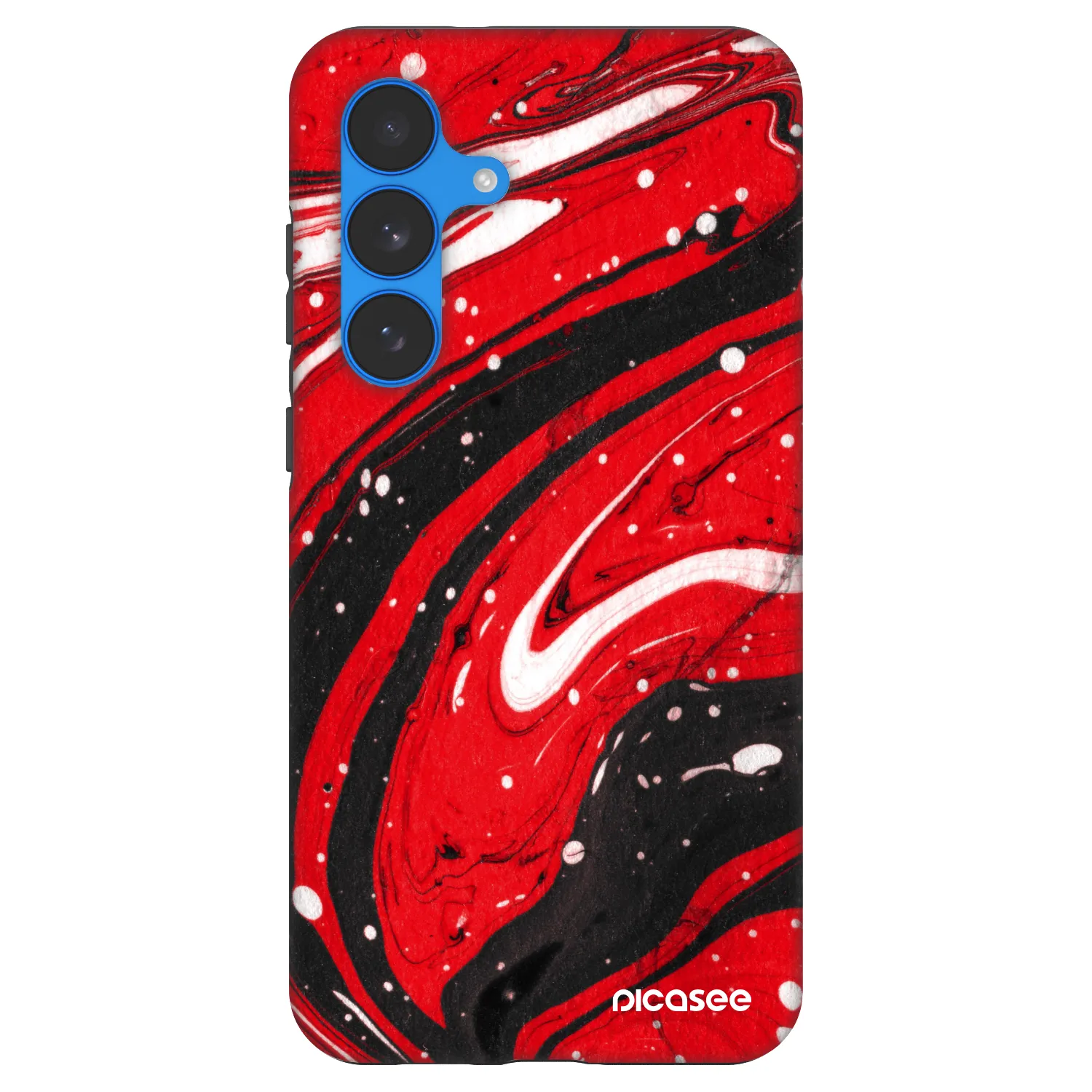 Picasee Fashion Case για Samsung Galaxy S25 FE 5G - Red black