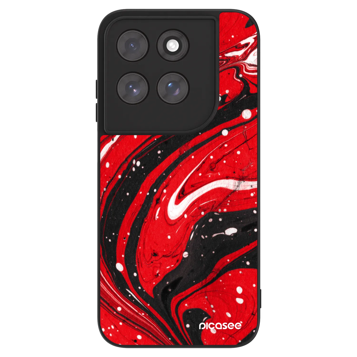 Picasee ULTIMATE CASE για Motorola Moto G77 - Red black