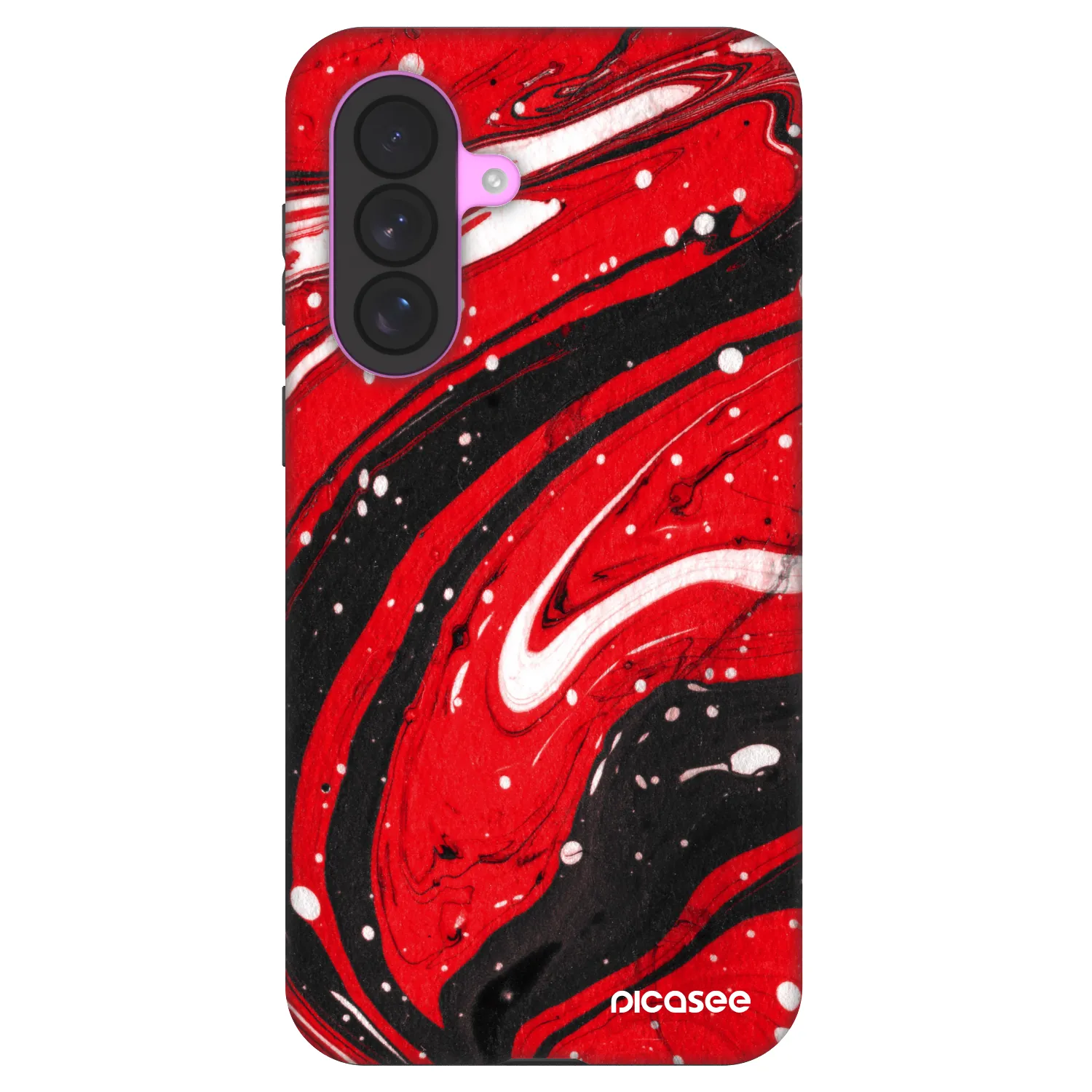 Picasee Fashion Case για Samsung Galaxy A37 - Red black
