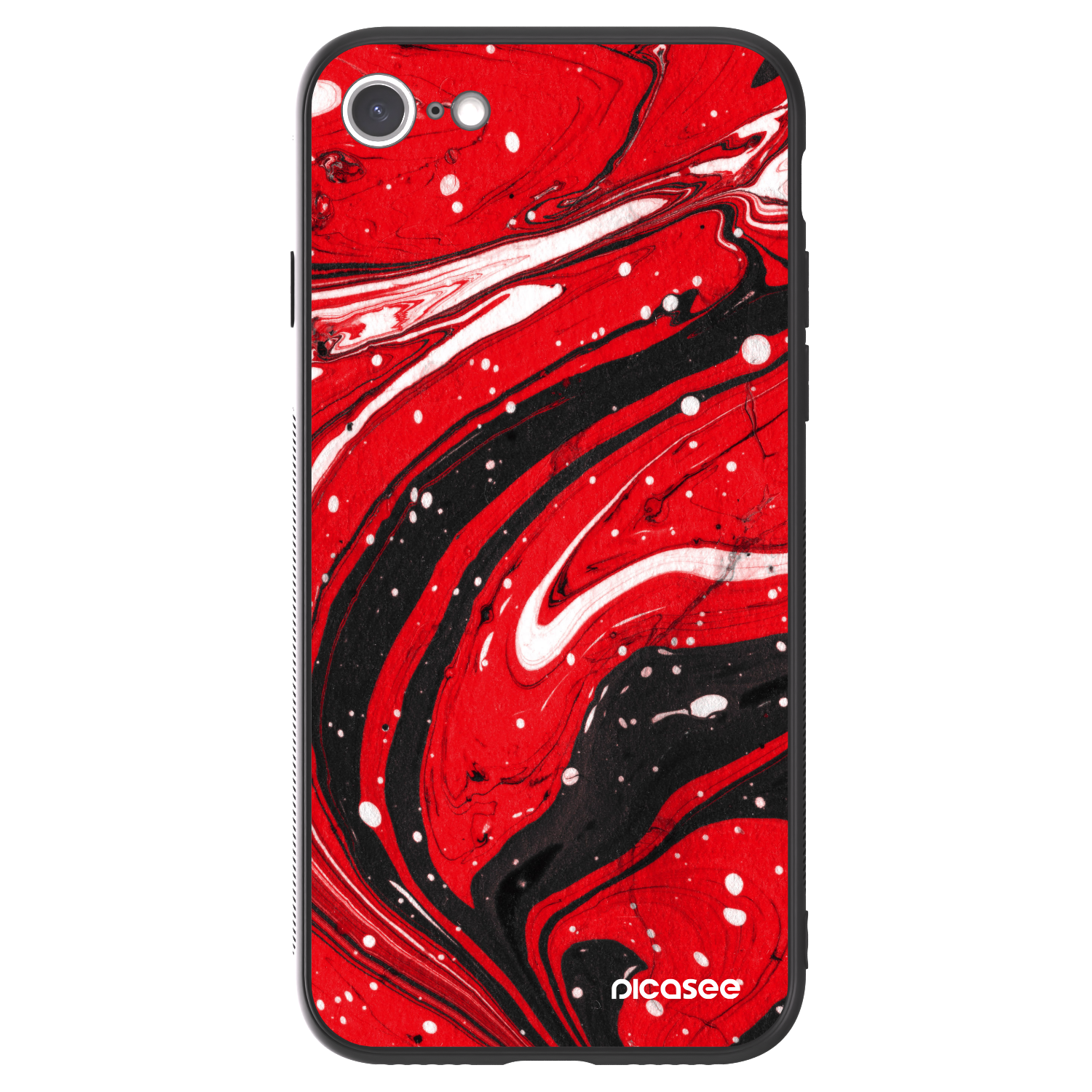 Picasee ULTIMATE CASE για Apple iPhone 7 - Red black