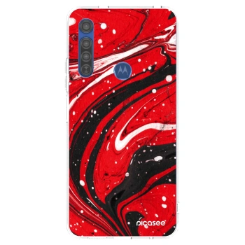 Θήκη για Motorola Moto G8 - Red black